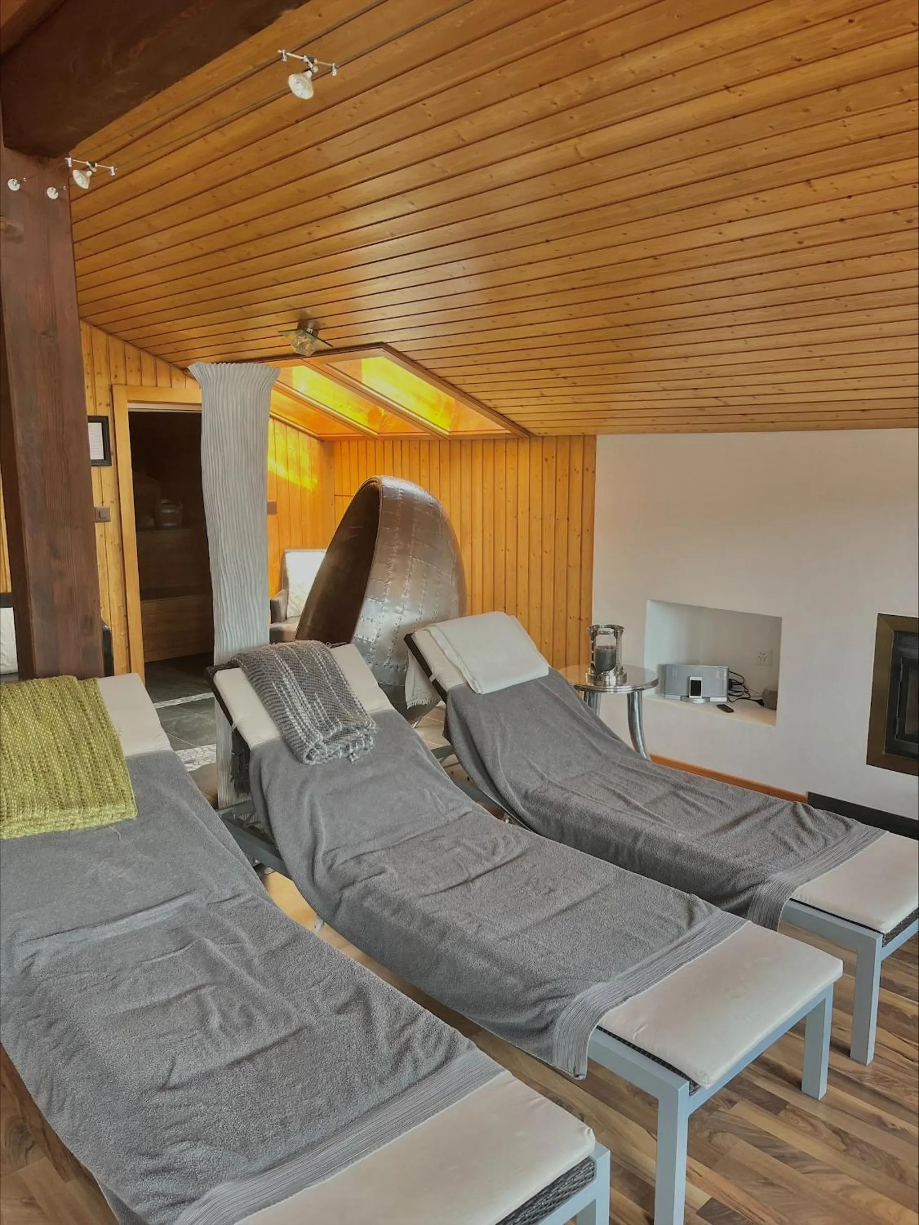 Spa and wellness centre/facilities in Hotel Ermitage Verbier