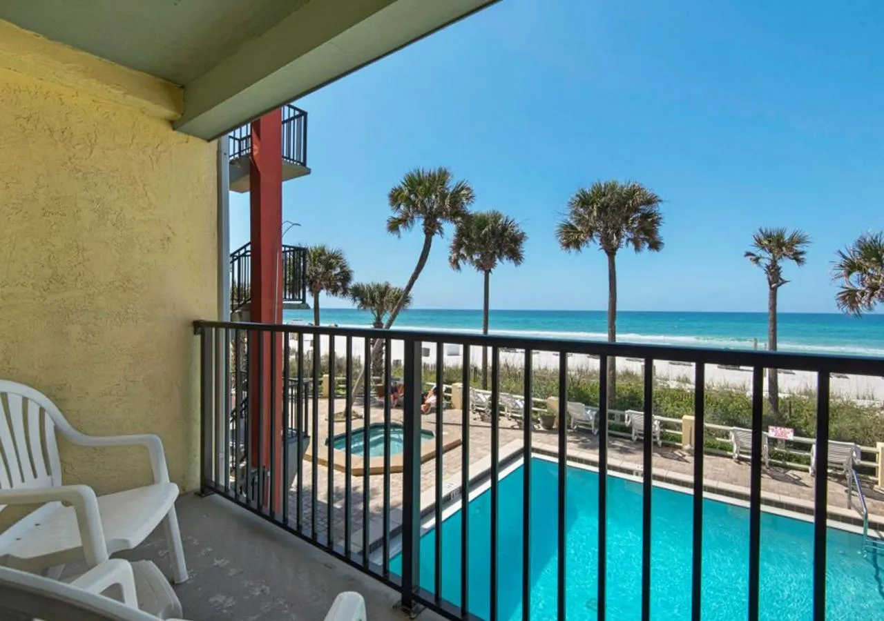 Balcony/Terrace in Ramada by Wyndham Panama City Beach / Beachfront