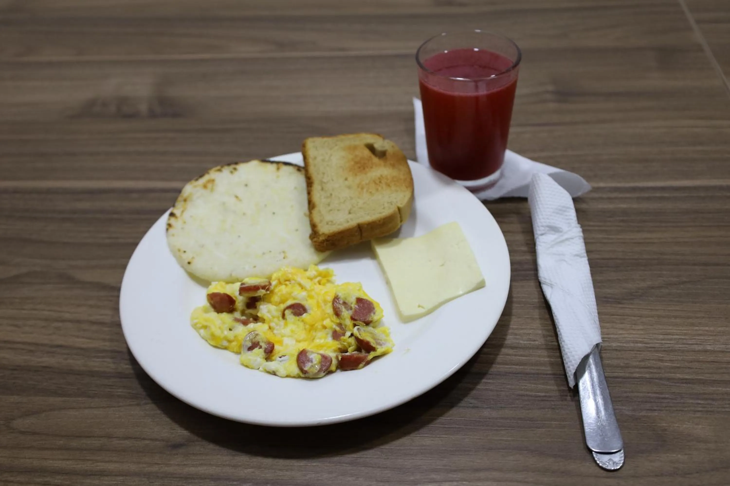 Breakfast in Hotel Nattivo Uraba
