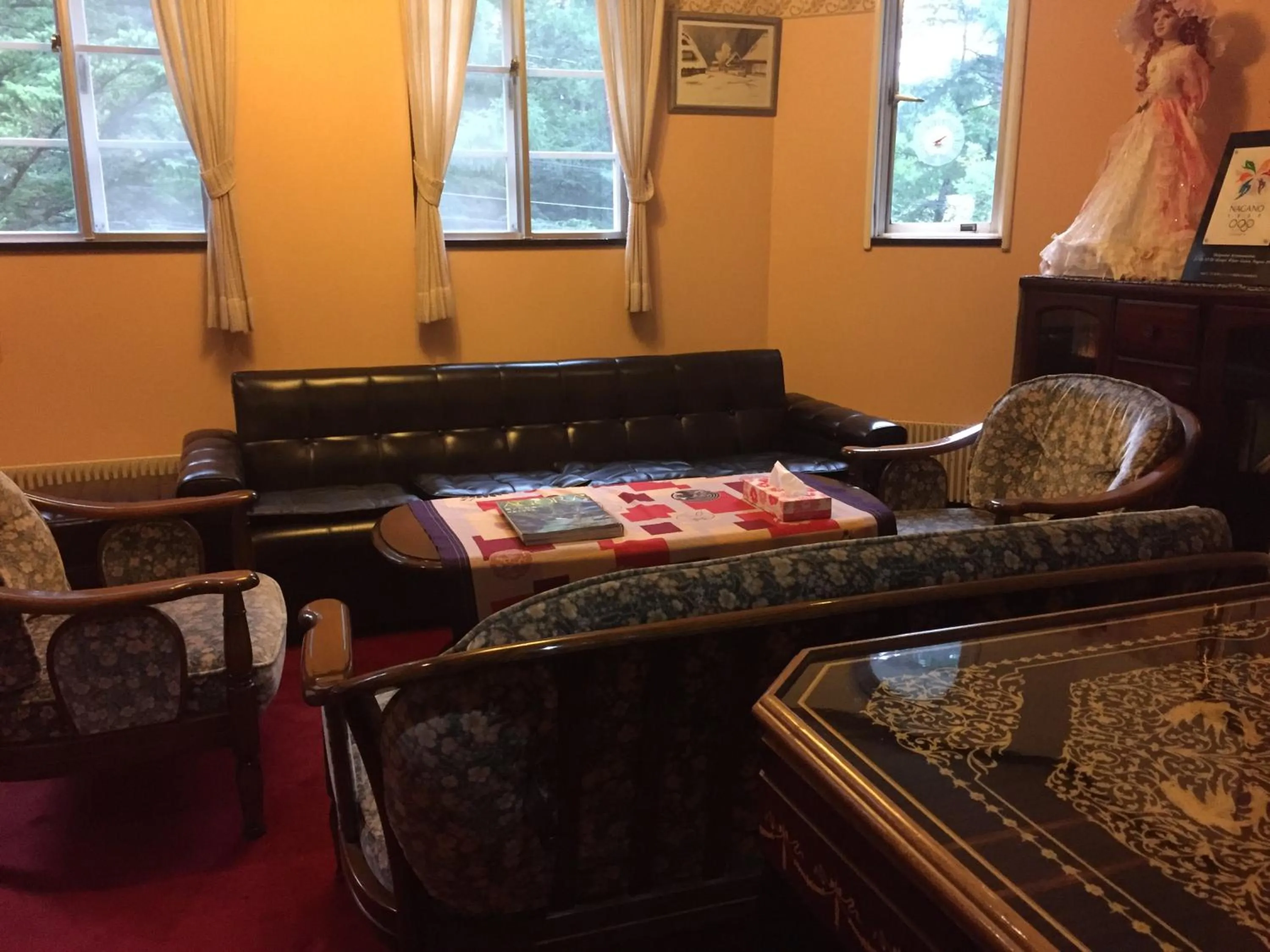 Living room in Chateau Lausanne