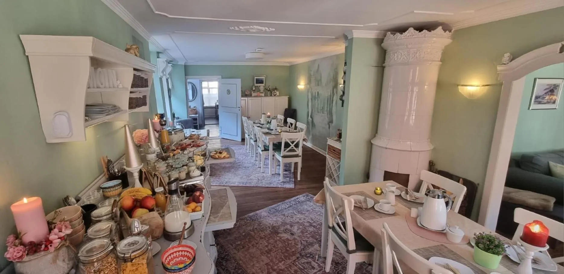 Food and drinks in Hotel Bed & Breakfast am Dom