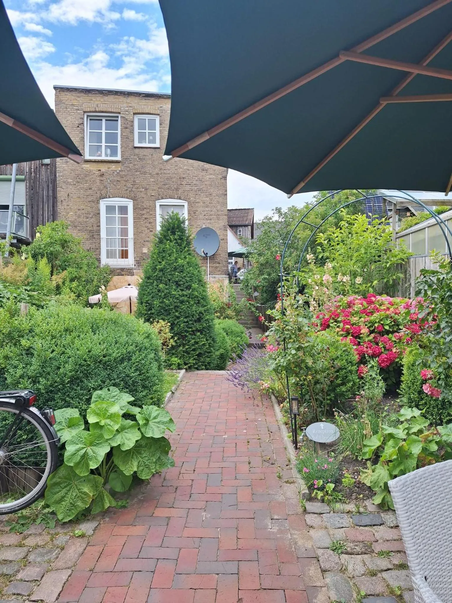 Garden in Hotel Bed & Breakfast am Dom