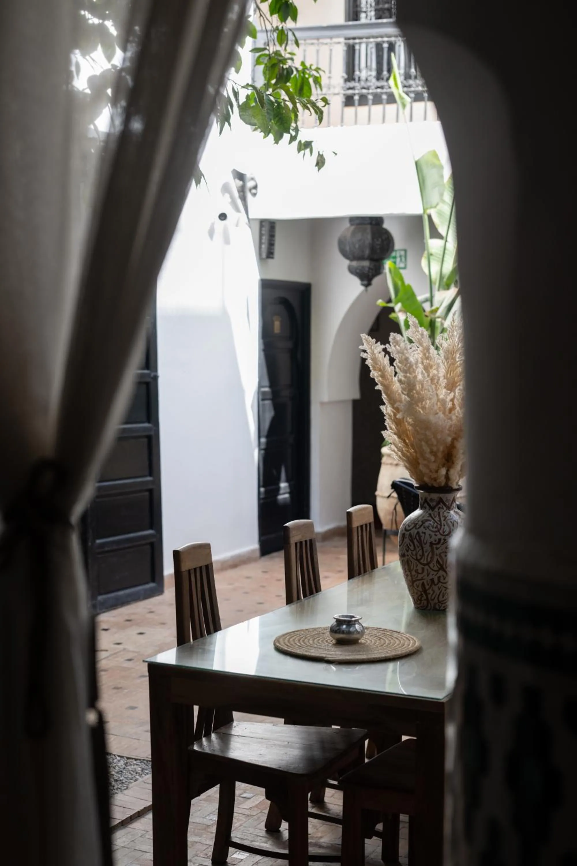 Patio in Riad Ajmal