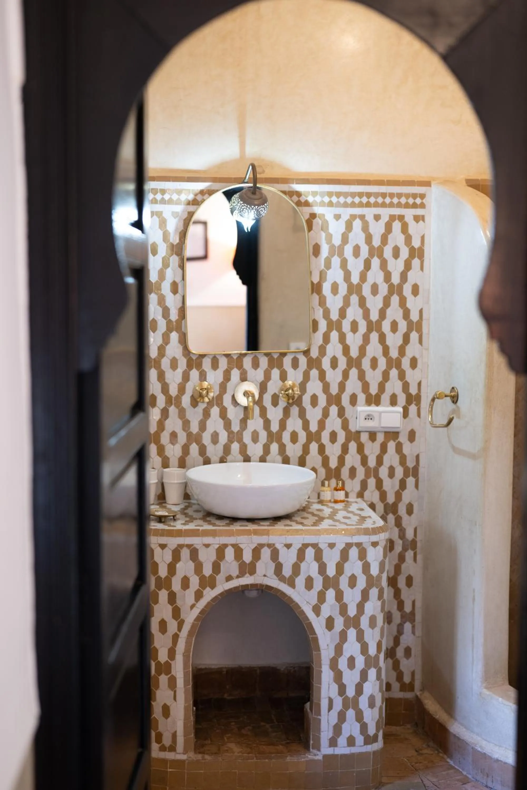 Bathroom in Riad Ajmal