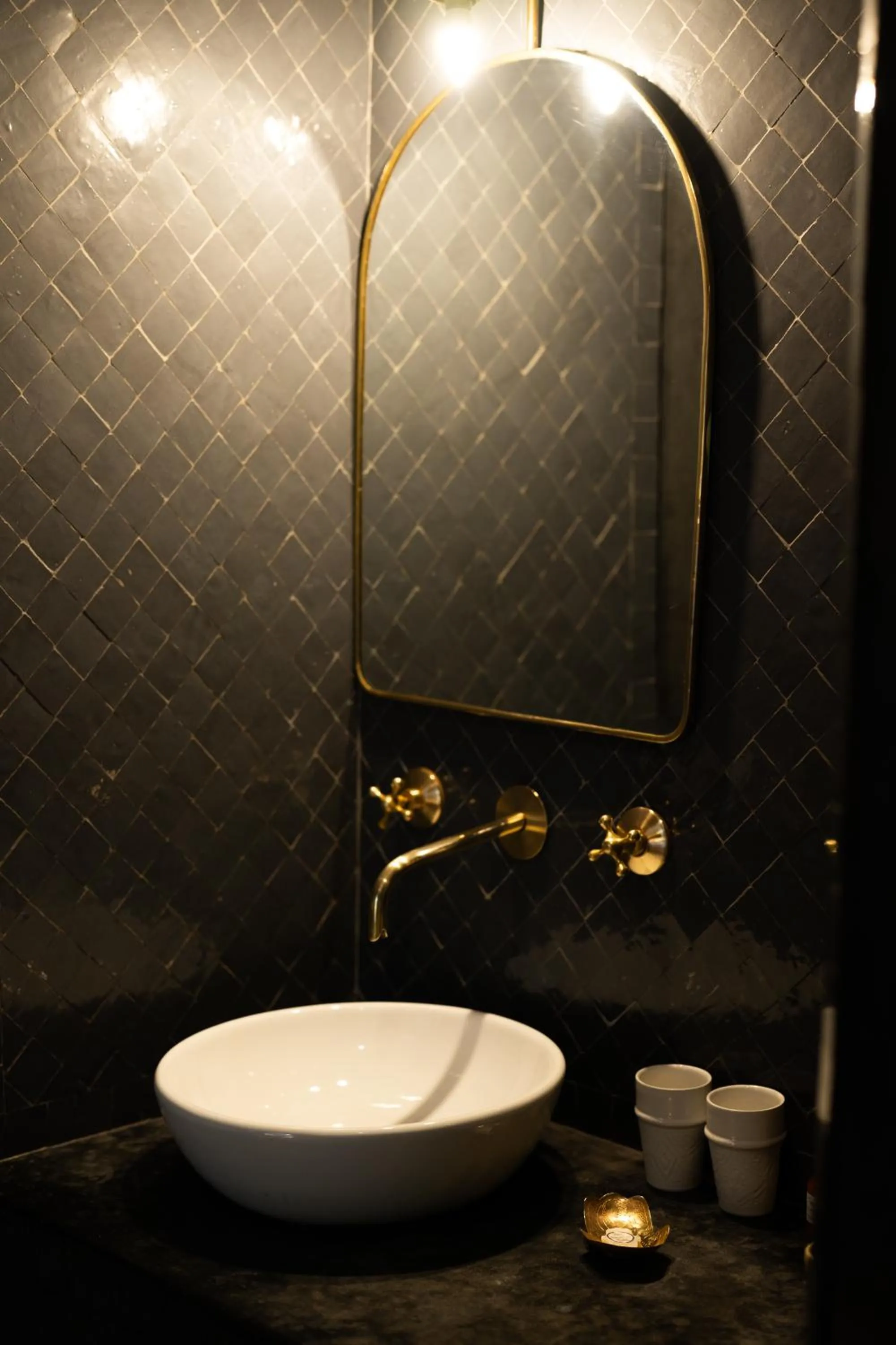 Bathroom in Riad Ajmal