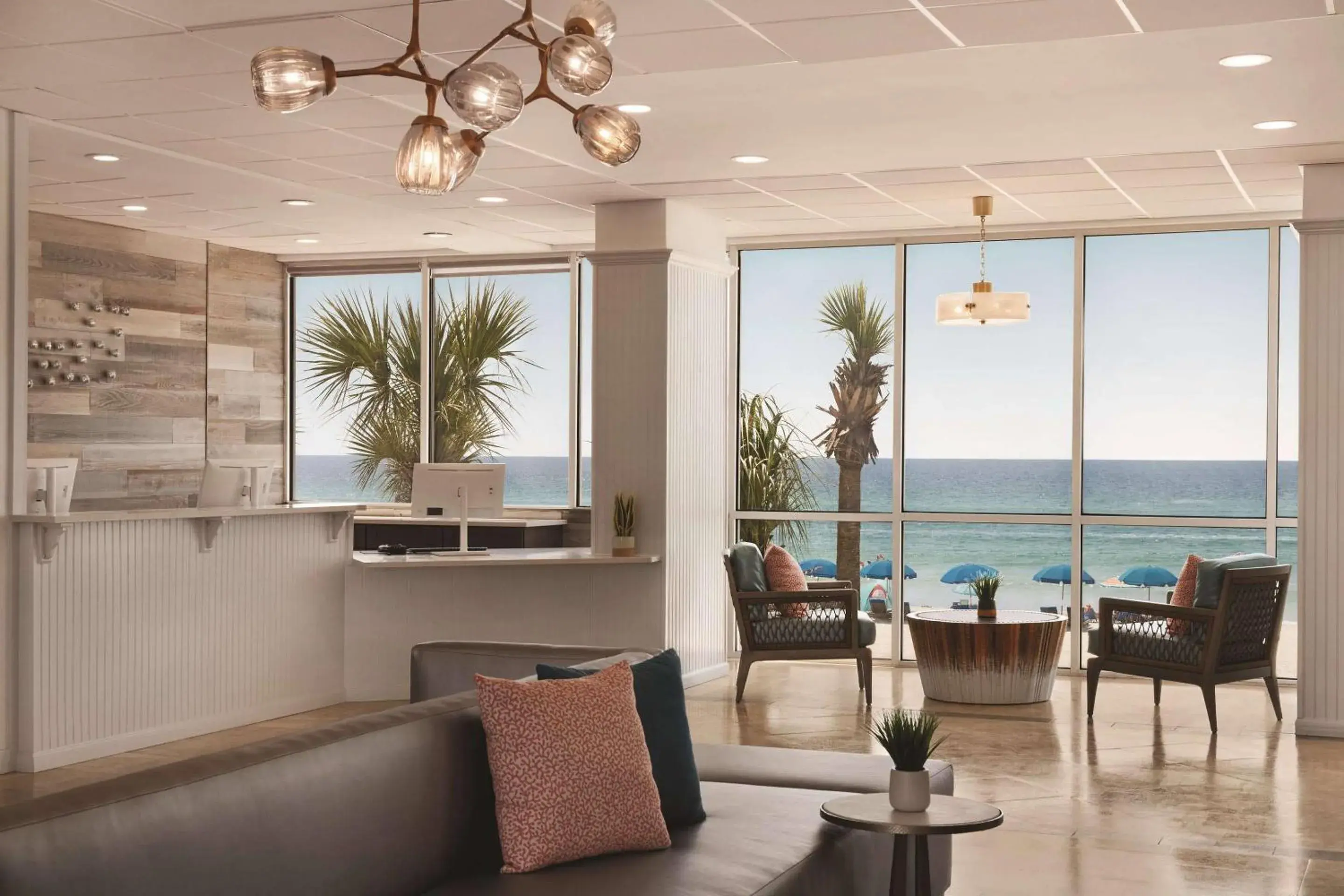 Lobby or reception in Radisson Beachfront Hotel - Panama City Beach Lobby or reception in Radisson Beachfront Hotel - Panama City Beach