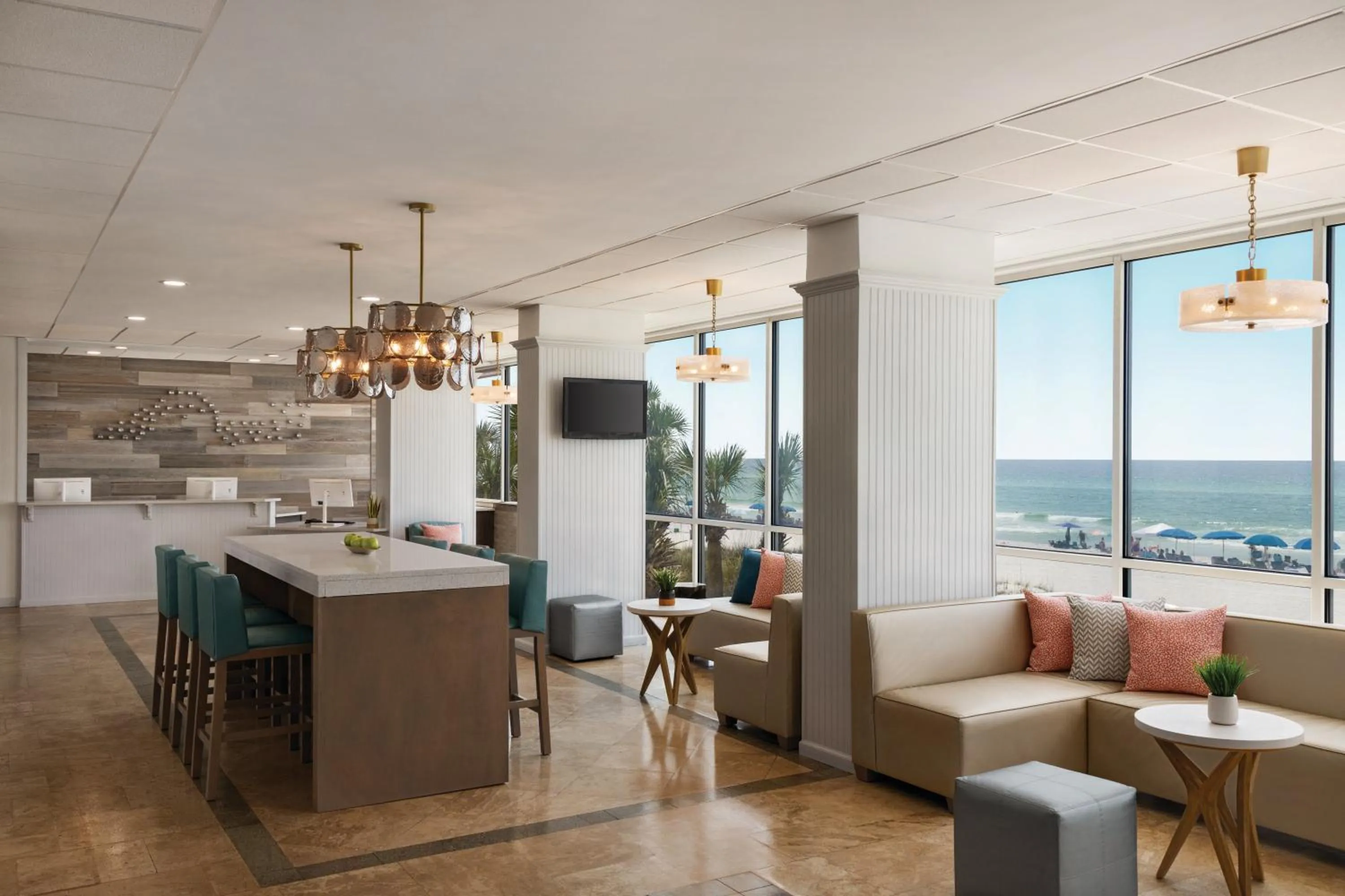 Lobby or reception in Radisson Beachfront Hotel - Panama City Beach