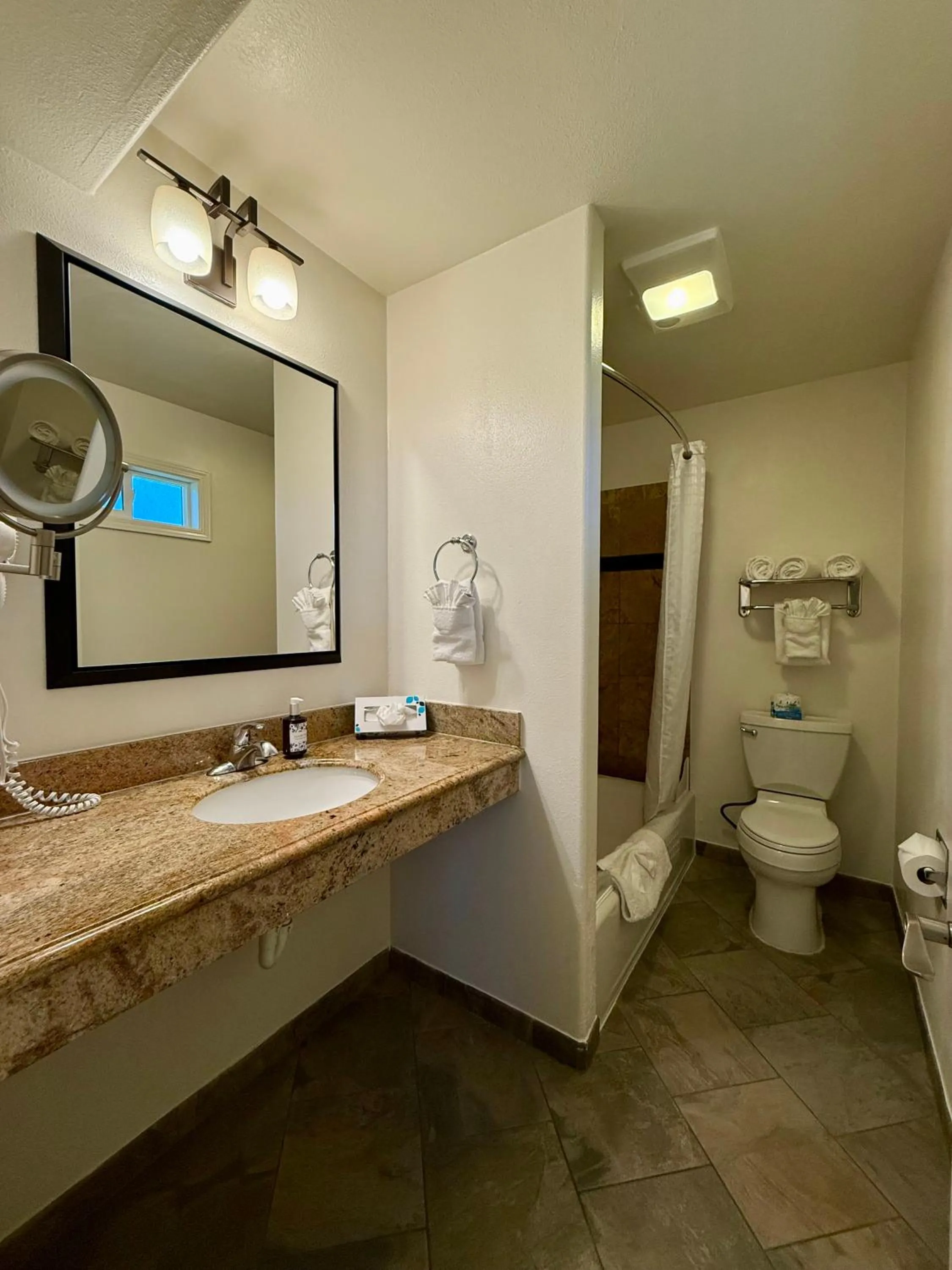 Toilet in Monterey Bay Lodge