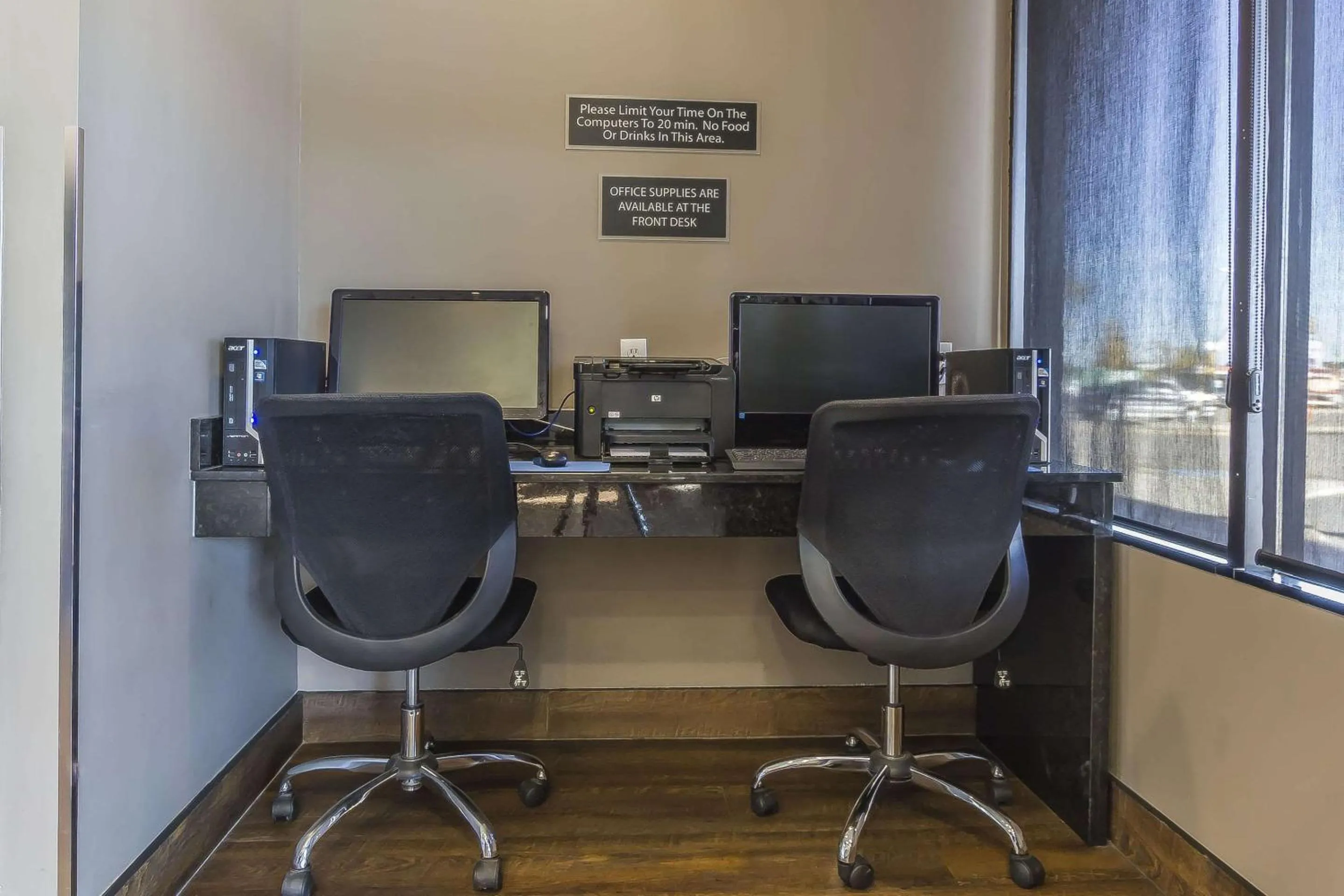 On site in Quality Inn & Suites