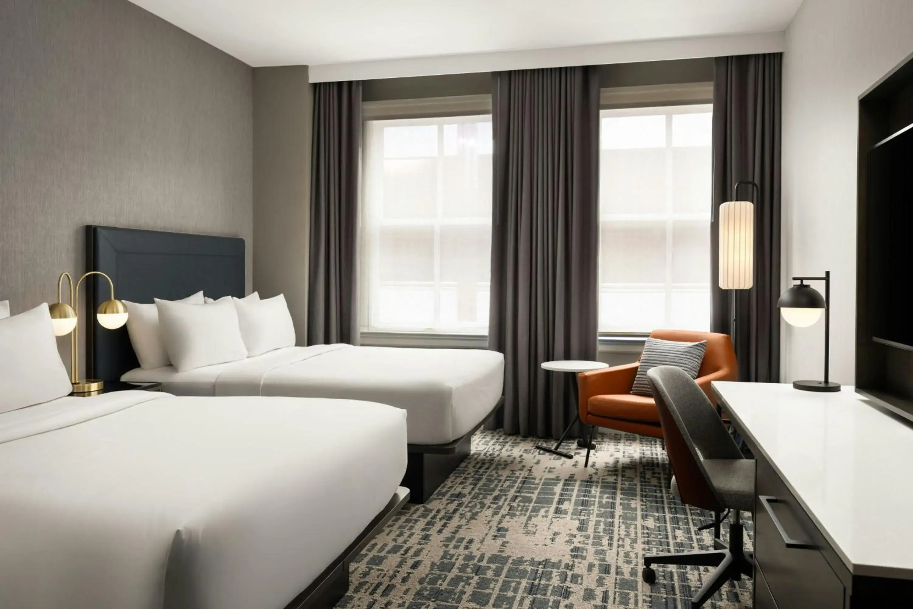 Double Room with Two Double Beds in Le Meridien Philadelphia Double Room with Two Double Beds in Le Meridien Philadelphia