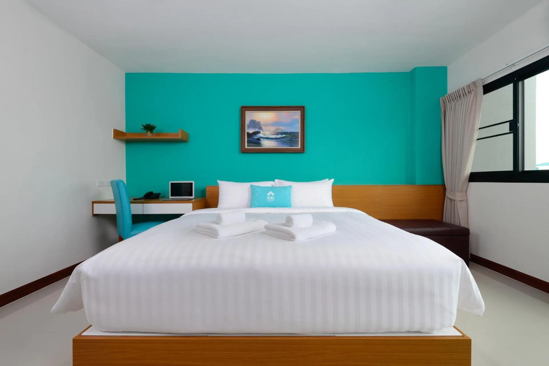 Bed in SiRi Ratchada Bangkok