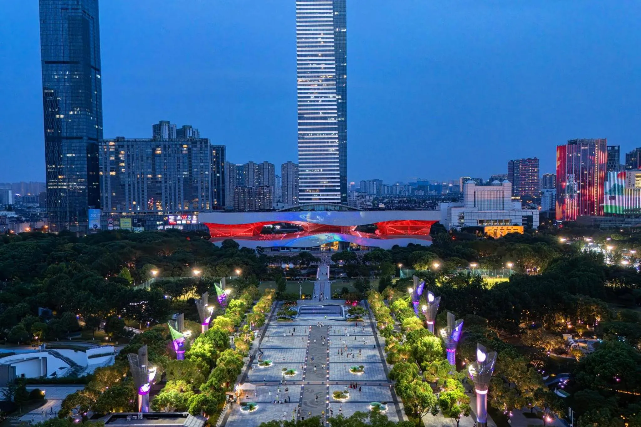 Nearby landmark in Crowne Plaza Wuxi City Center