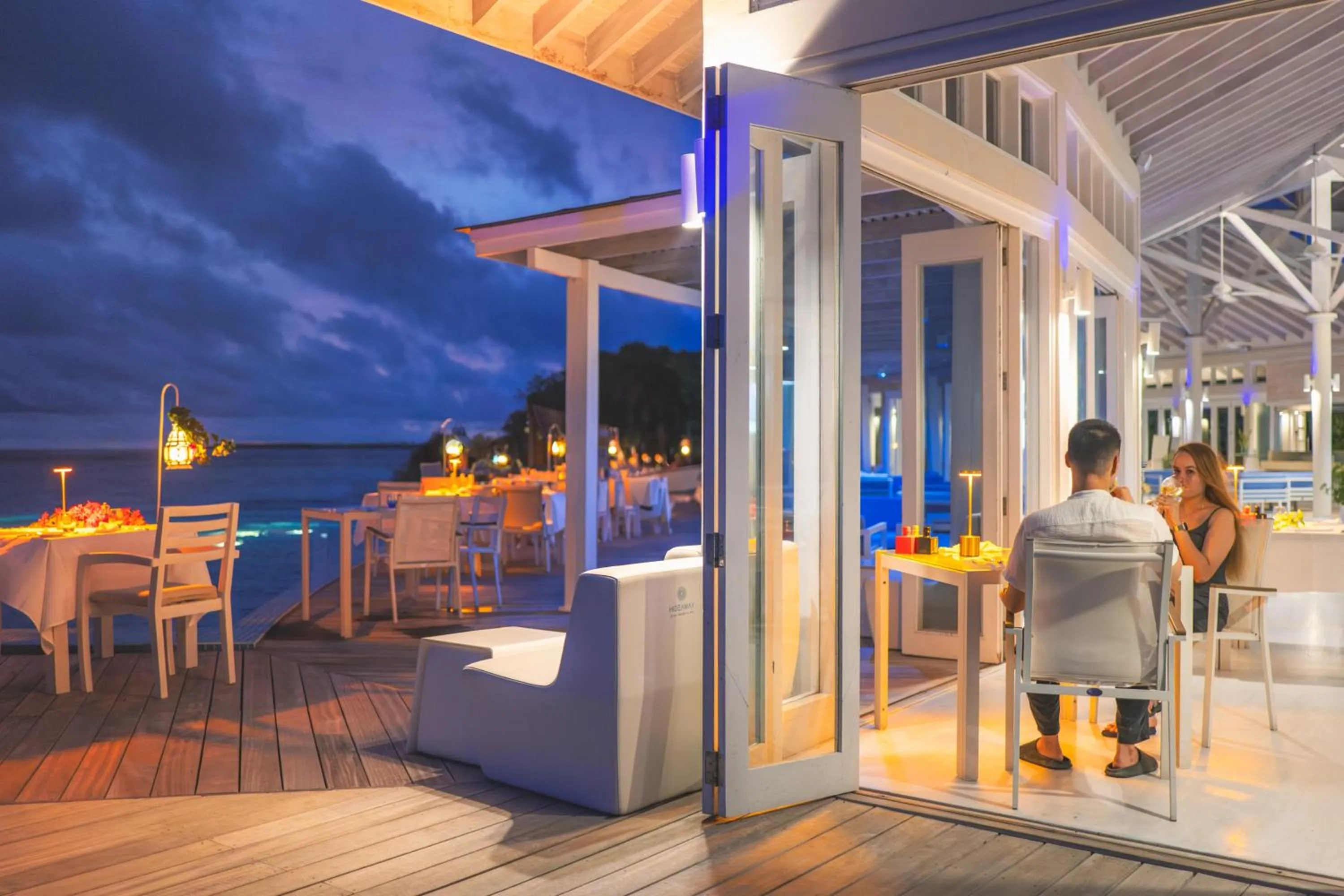 Restaurant/places to eat in Hideaway Beach Resort & Spa - FREE SHARED CHARTER FLIGHT for two on stays of 7 or more nights from September 2025 until 23rd December 2026