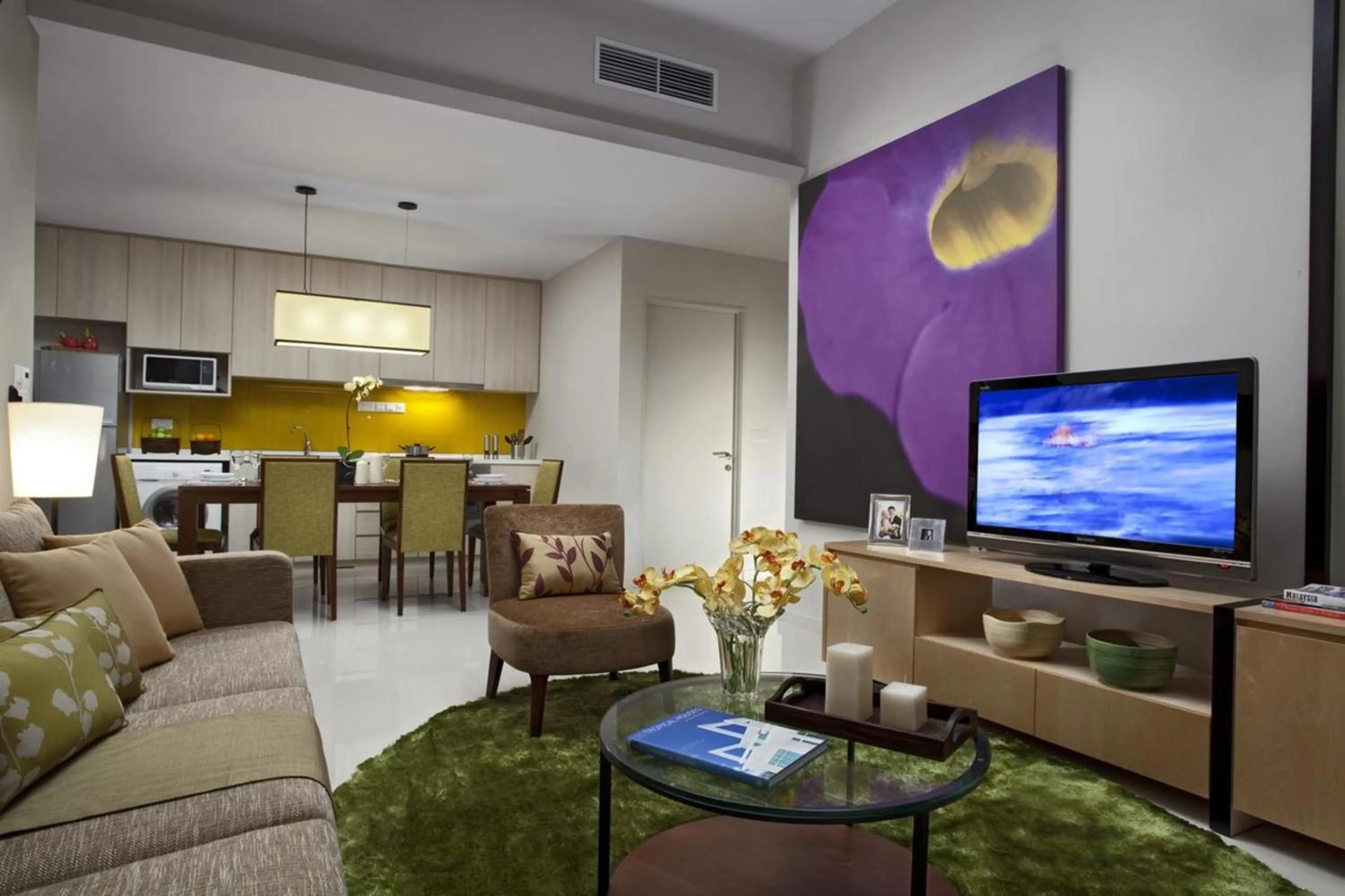 Living room in Somerset Kuala Lumpur