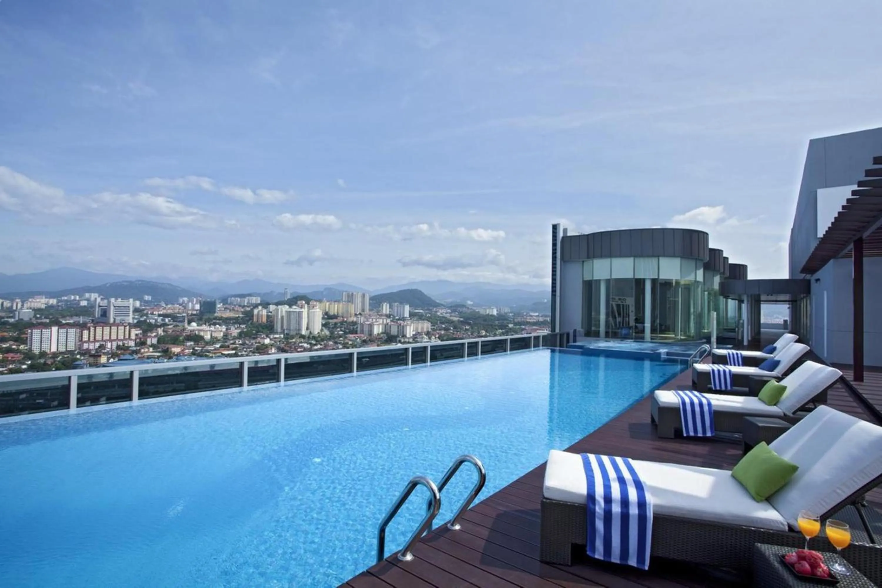 Swimming pool in Somerset Kuala Lumpur