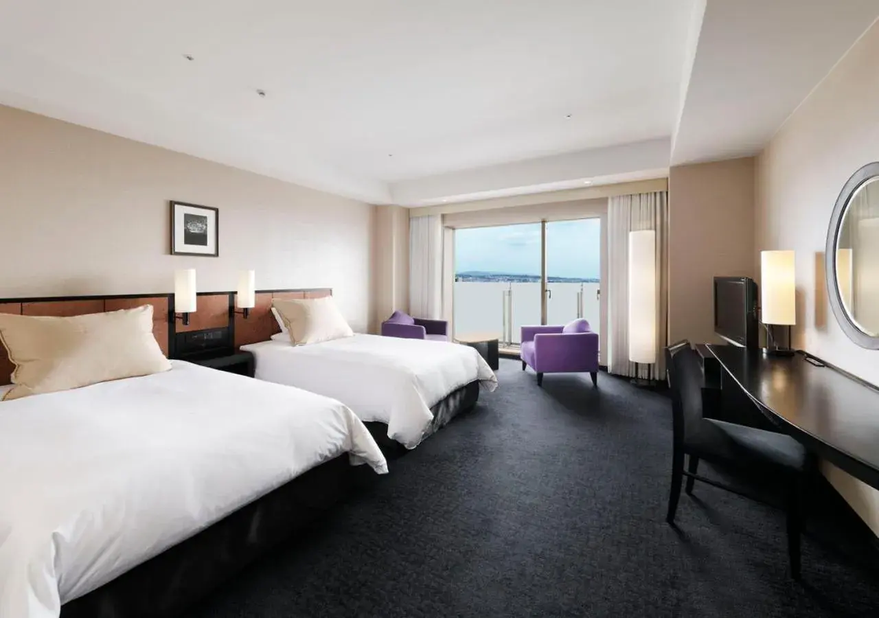 Bedroom, Bed in Hotel Granvia Kyoto Bedroom, Bed in Hotel Granvia Kyoto