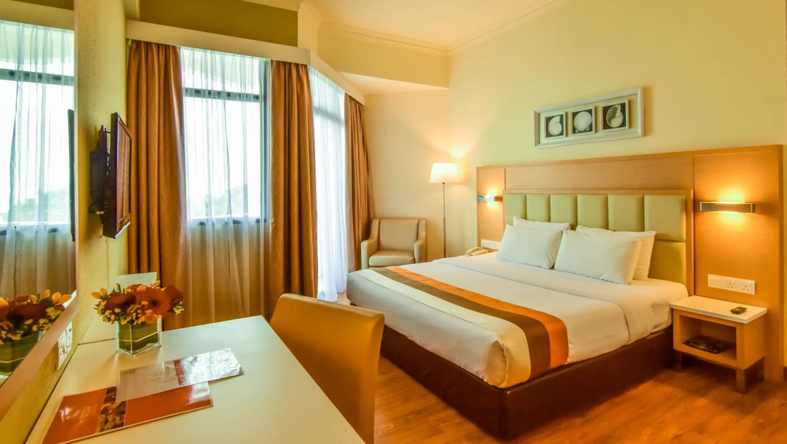 Bedroom, Bed in Hotel Sentral Seaview @ ​Beachfront