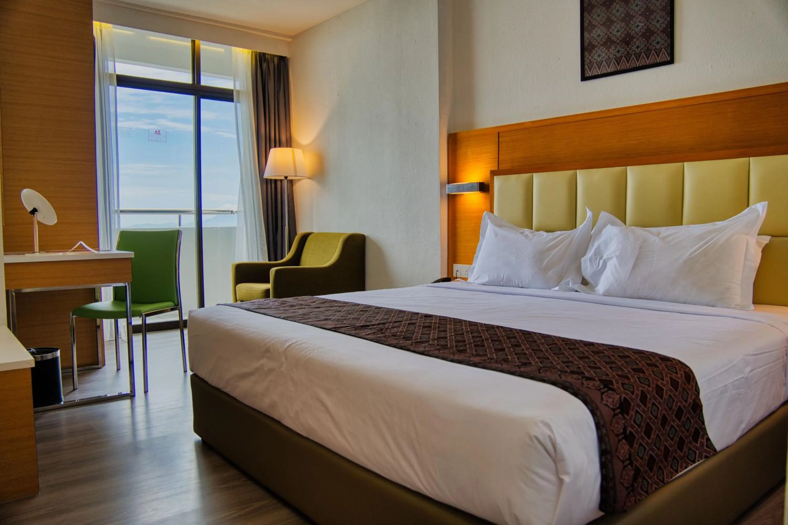 Bed in Hotel Sentral Seaview @ ​Beachfront