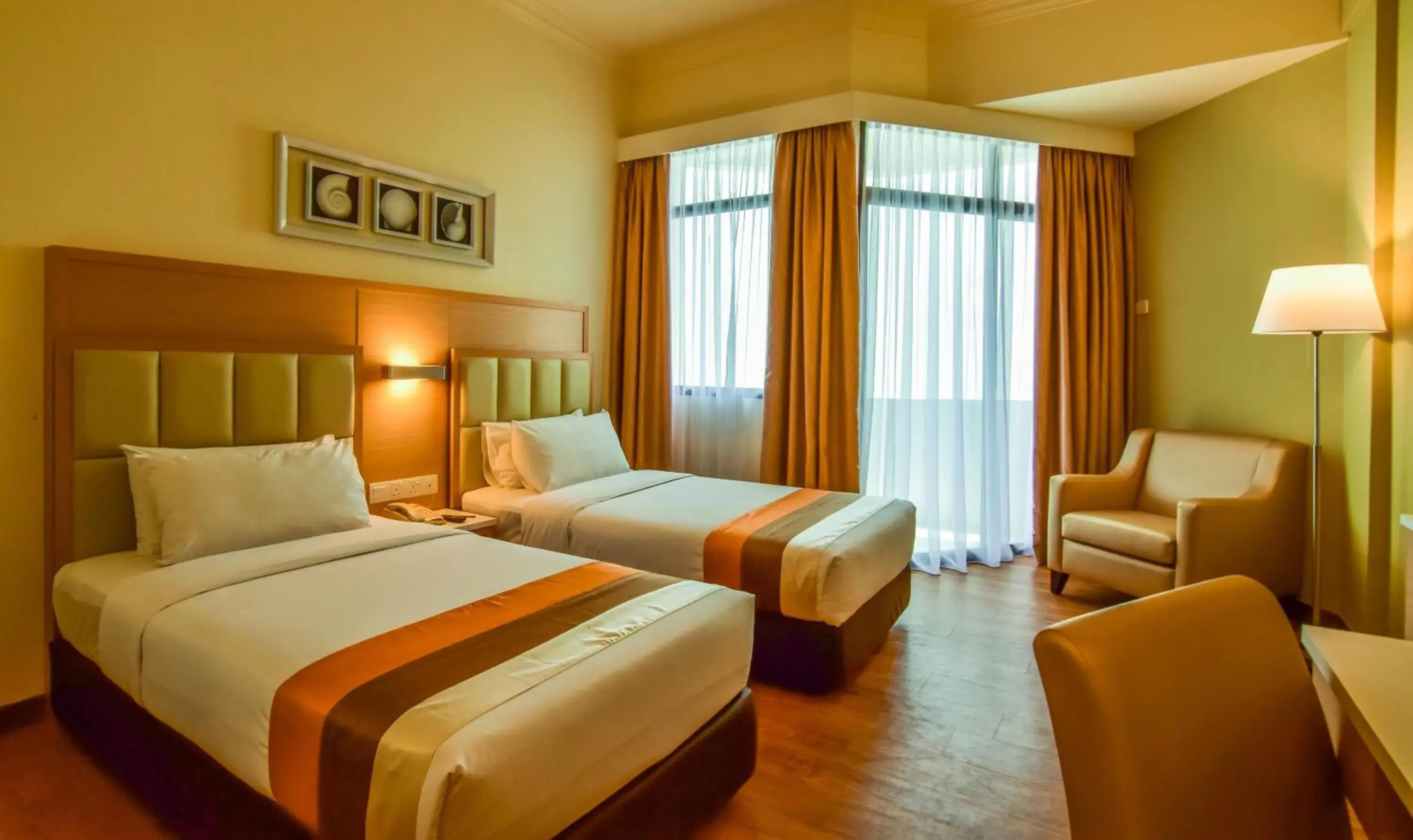 Bedroom, Bed in Hotel Sentral Seaview @ ​Beachfront