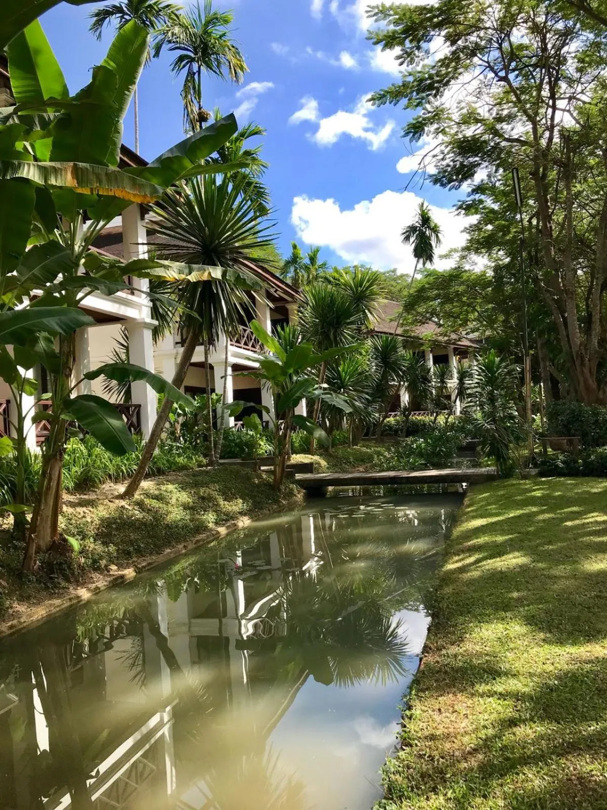 Garden view in Santi Resort & Spa