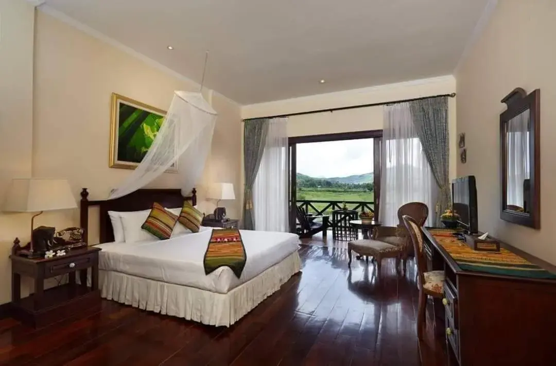 Bed in Santi Resort & Spa Bed in Santi Resort & Spa