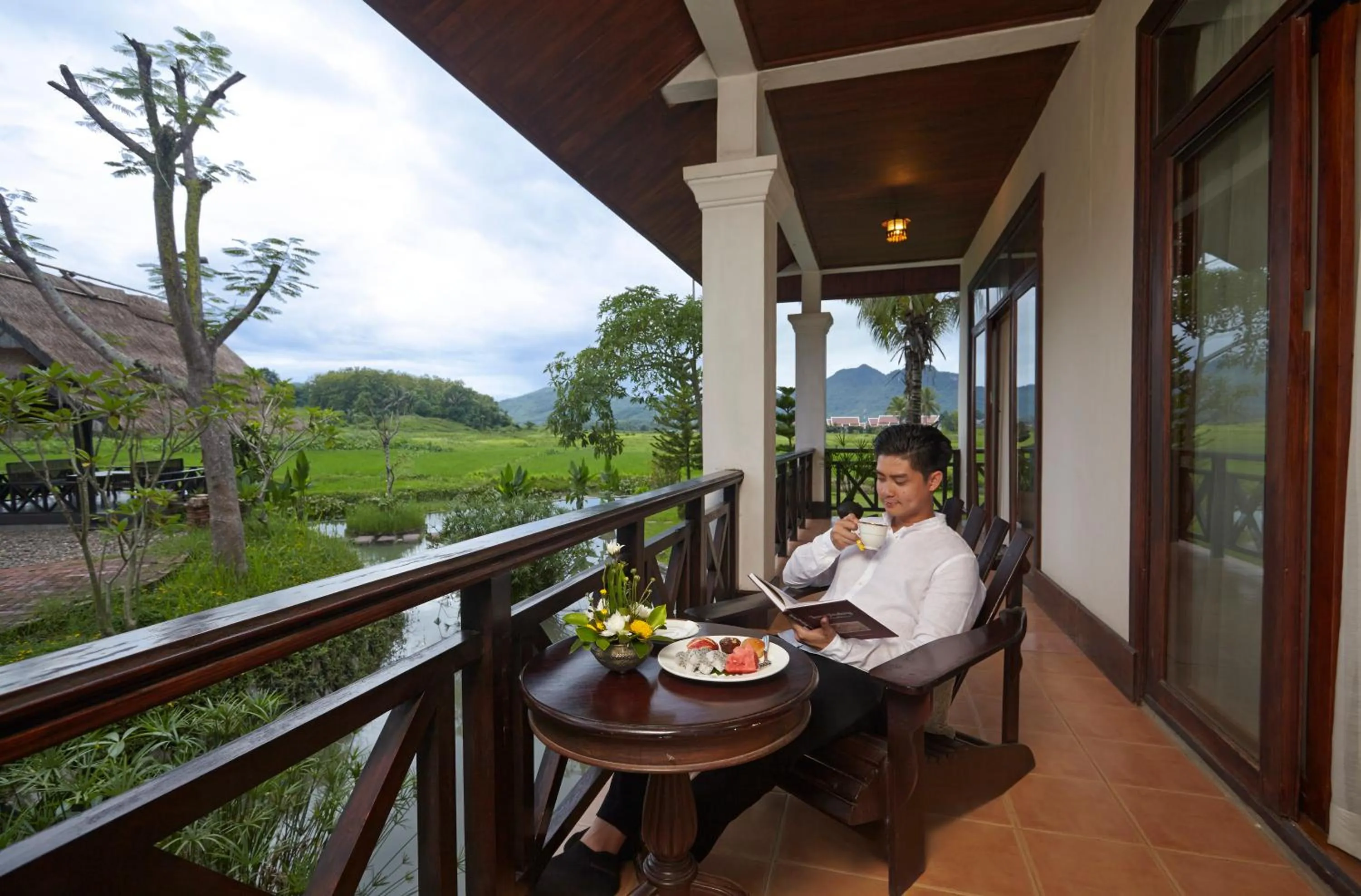 Natural landscape in Santi Resort & Spa