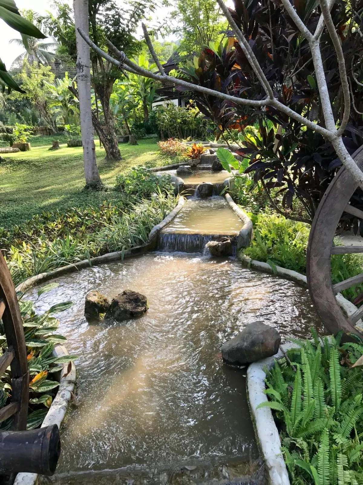 Garden view in Santi Resort & Spa