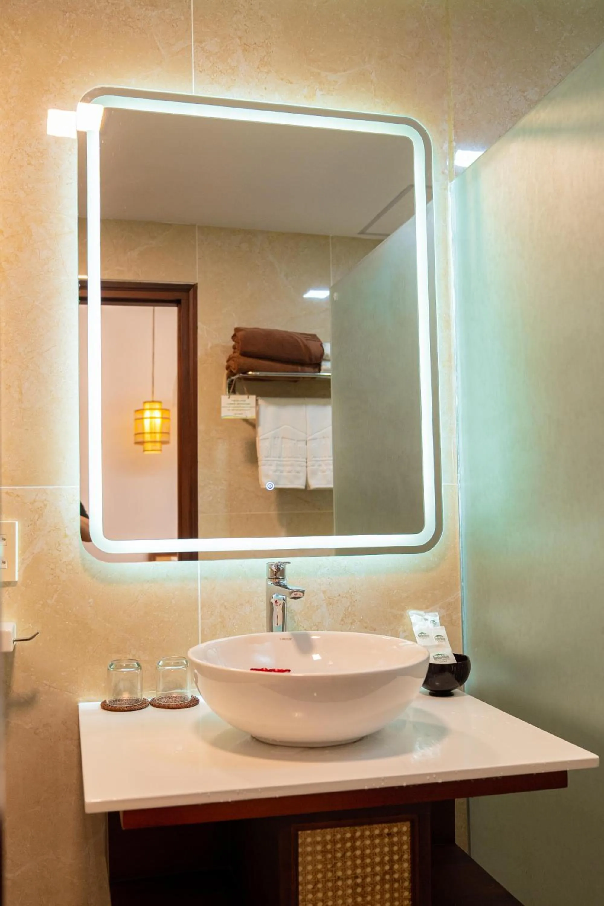 Bathroom in Bamboo Village Beach Resort & Spa