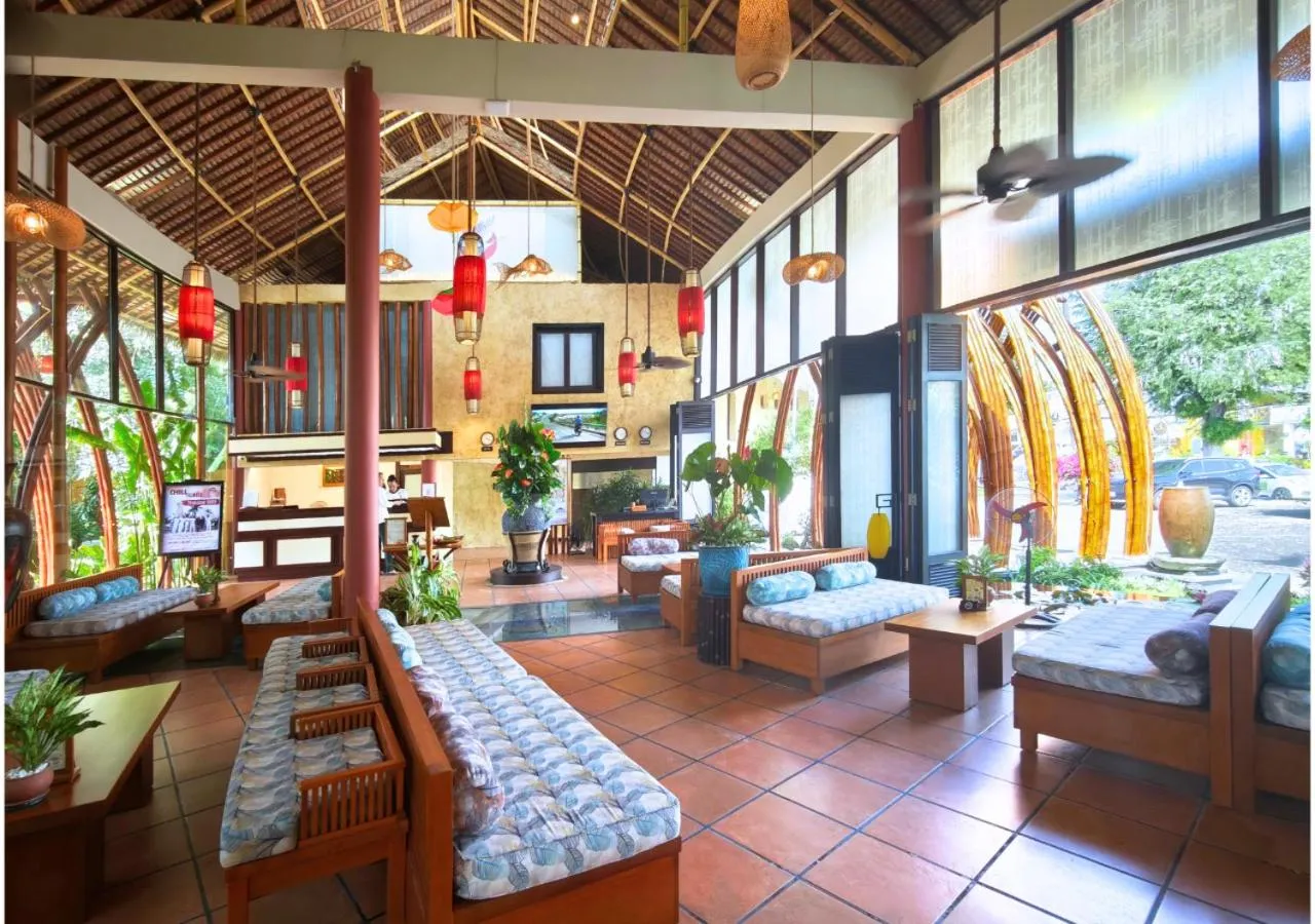 Lobby or reception in Bamboo Village Beach Resort & Spa