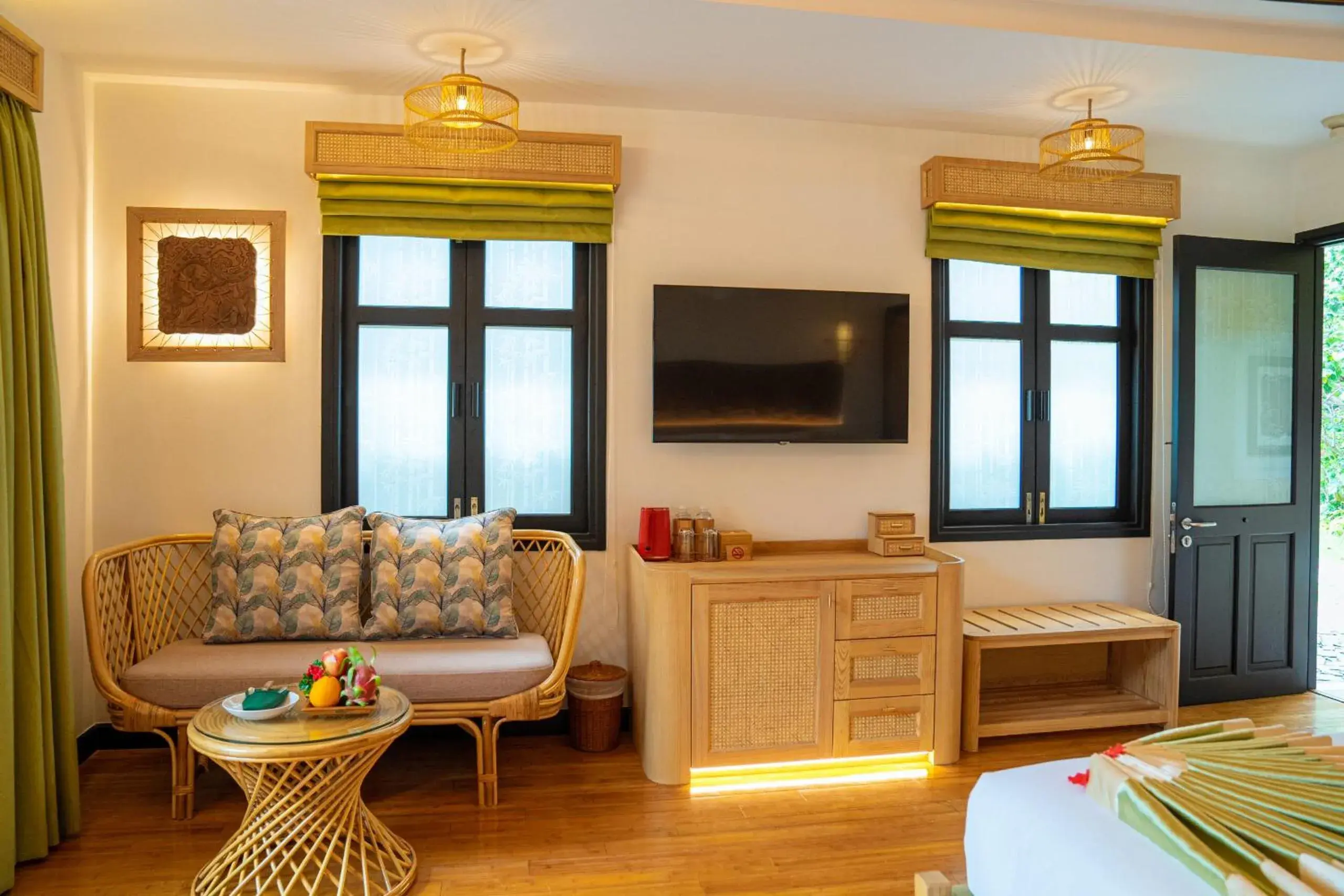 Photo of the whole room, Bed in Bamboo Village Beach Resort & Spa Photo of the whole room, Bed in Bamboo Village Beach Resort & Spa