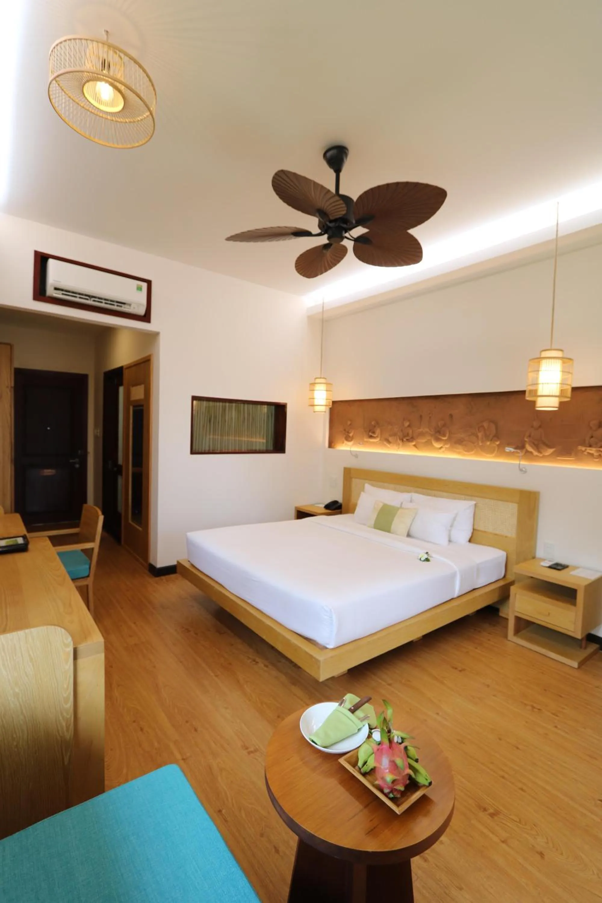Bedroom, Bed in Bamboo Village Beach Resort & Spa