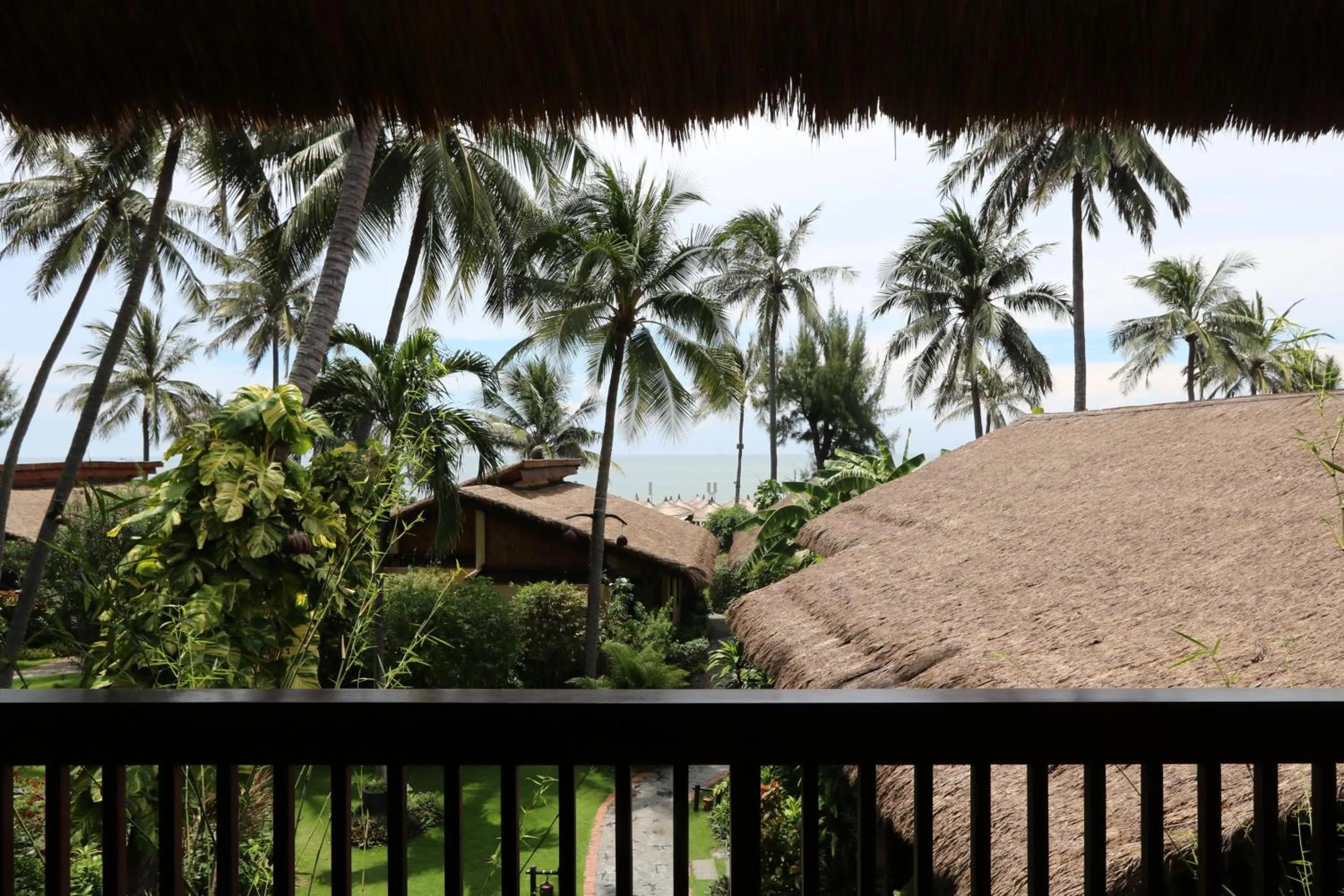 Balcony/Terrace in Bamboo Village Beach Resort & Spa