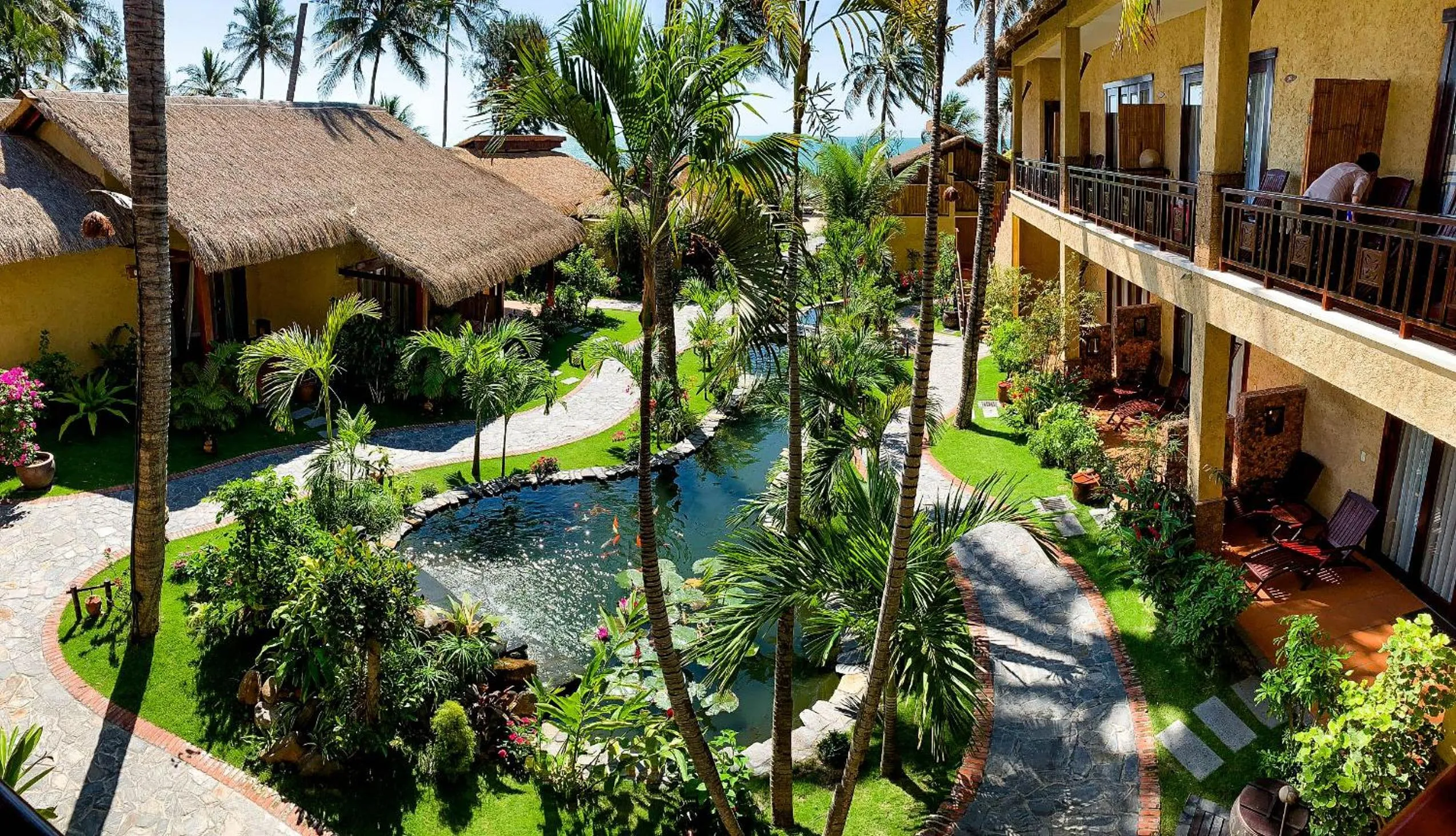 Garden in Bamboo Village Beach Resort & Spa