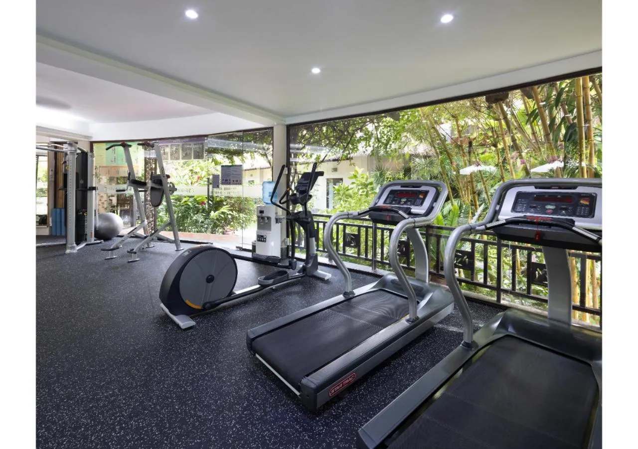 Fitness centre/facilities in Bamboo Village Beach Resort & Spa