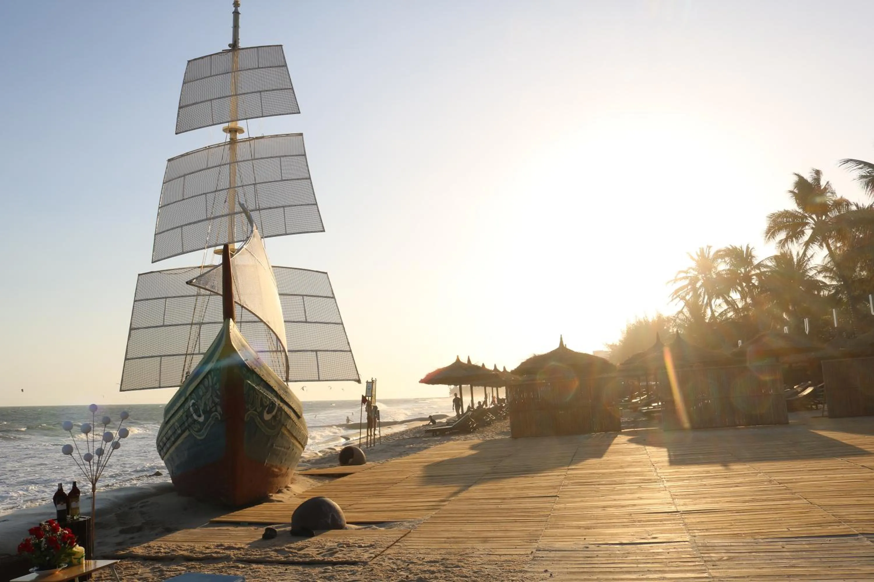 Beach in Bamboo Village Beach Resort & Spa