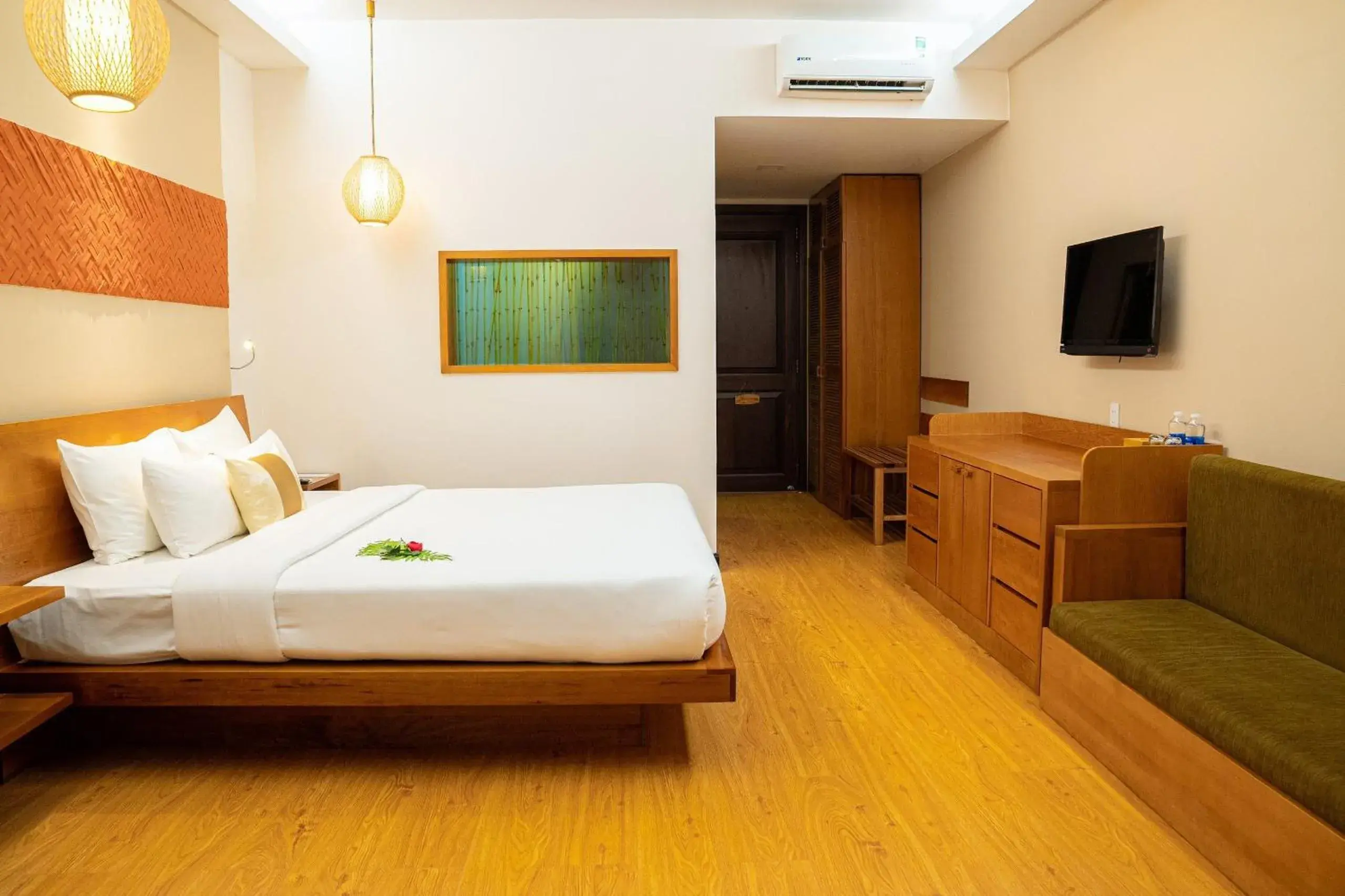 Bedroom, Bed in Bamboo Village Beach Resort & Spa Bedroom, Bed in Bamboo Village Beach Resort & Spa