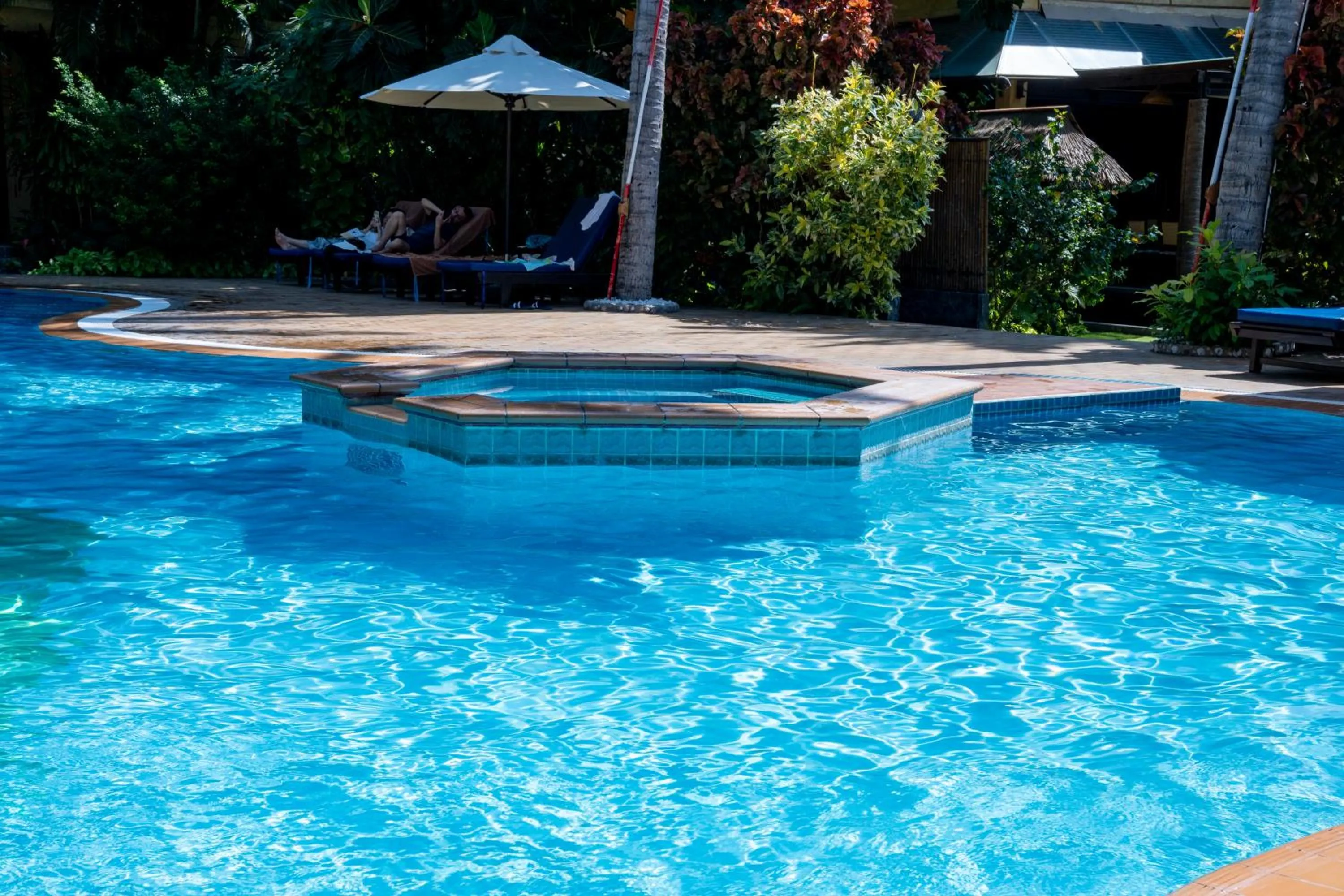 Swimming pool in Bamboo Village Beach Resort & Spa