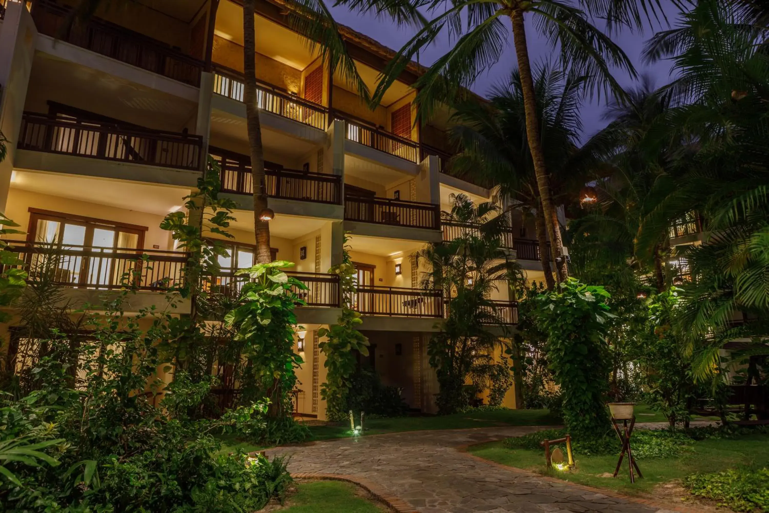 Property building in Bamboo Village Beach Resort & Spa Property building in Bamboo Village Beach Resort & Spa