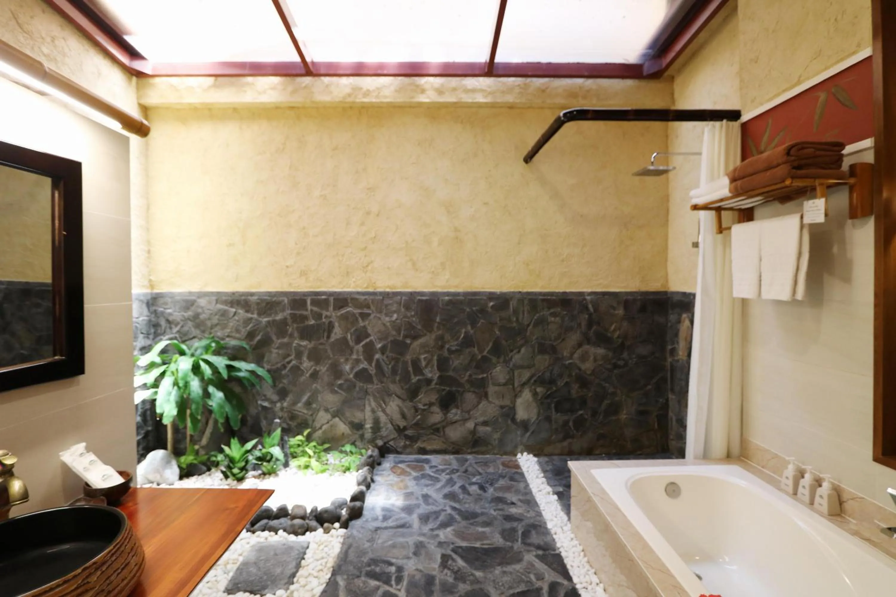 Bathroom in Bamboo Village Beach Resort & Spa