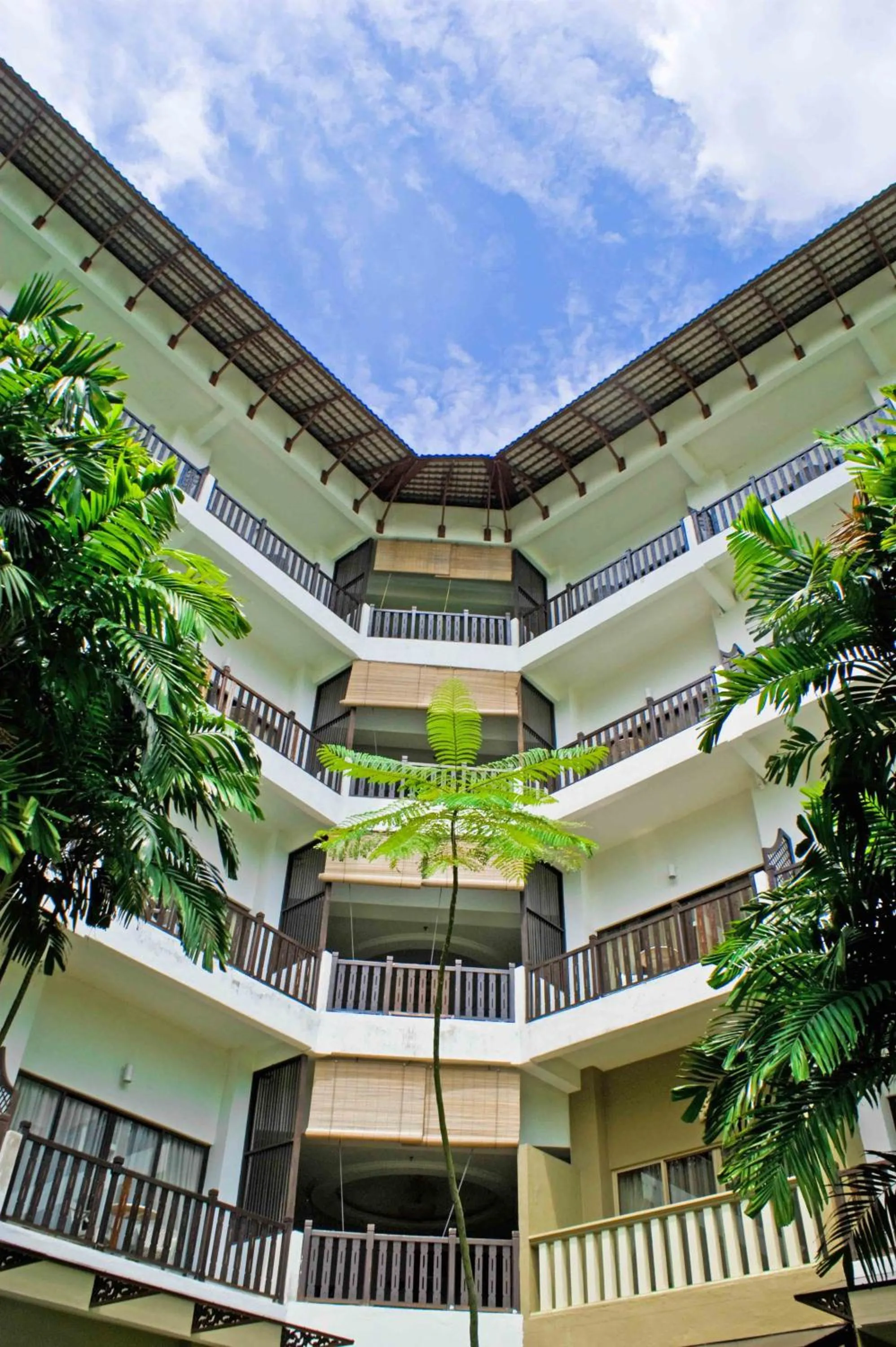 Property building in Mines Beach Resort Hotel