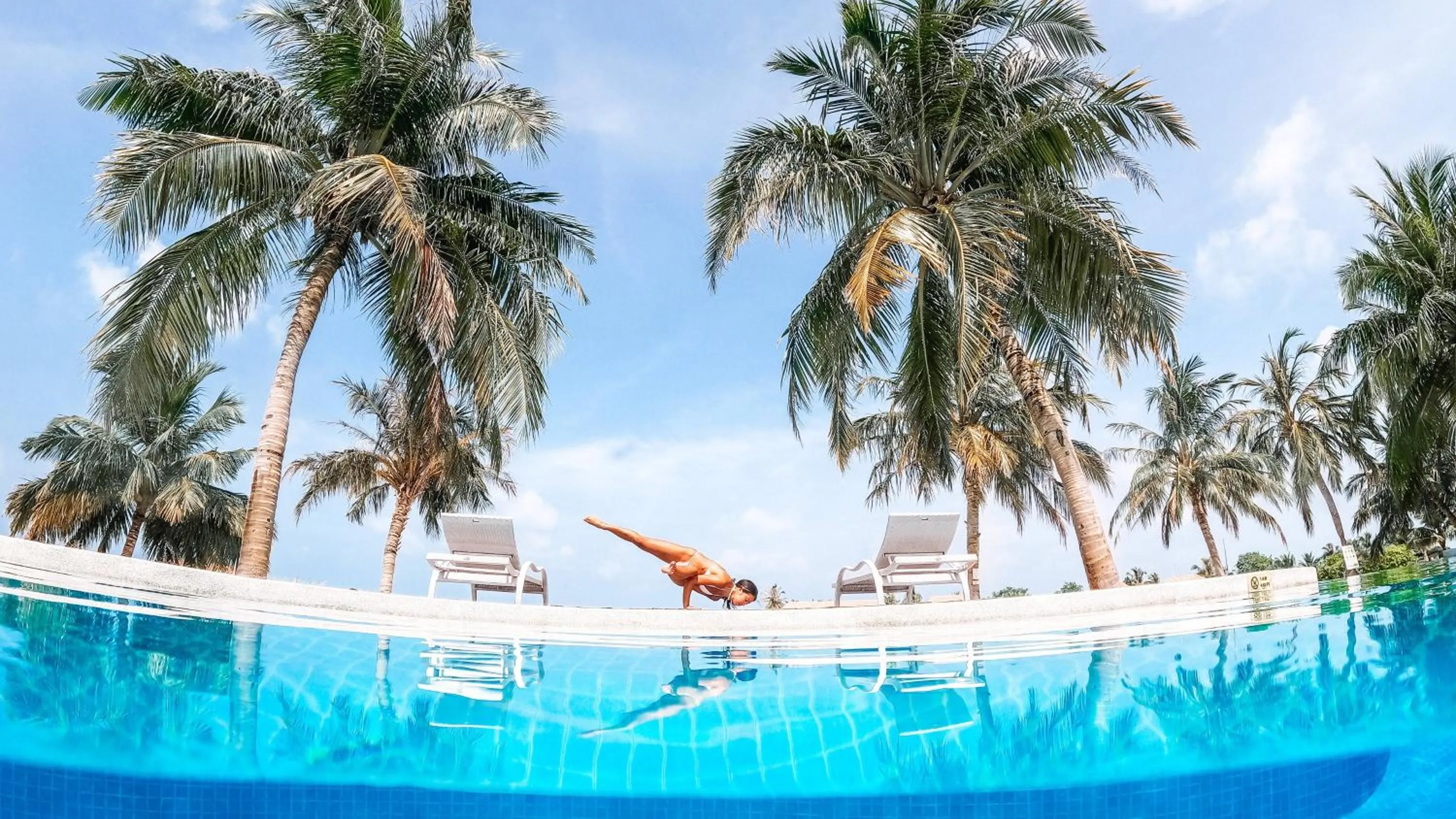 Swimming pool in Holiday Inn Resort Kandooma Maldives - Kids Stay & Eat Free and Free Roundtrip Speed Boat for a minimum 4 nights stay