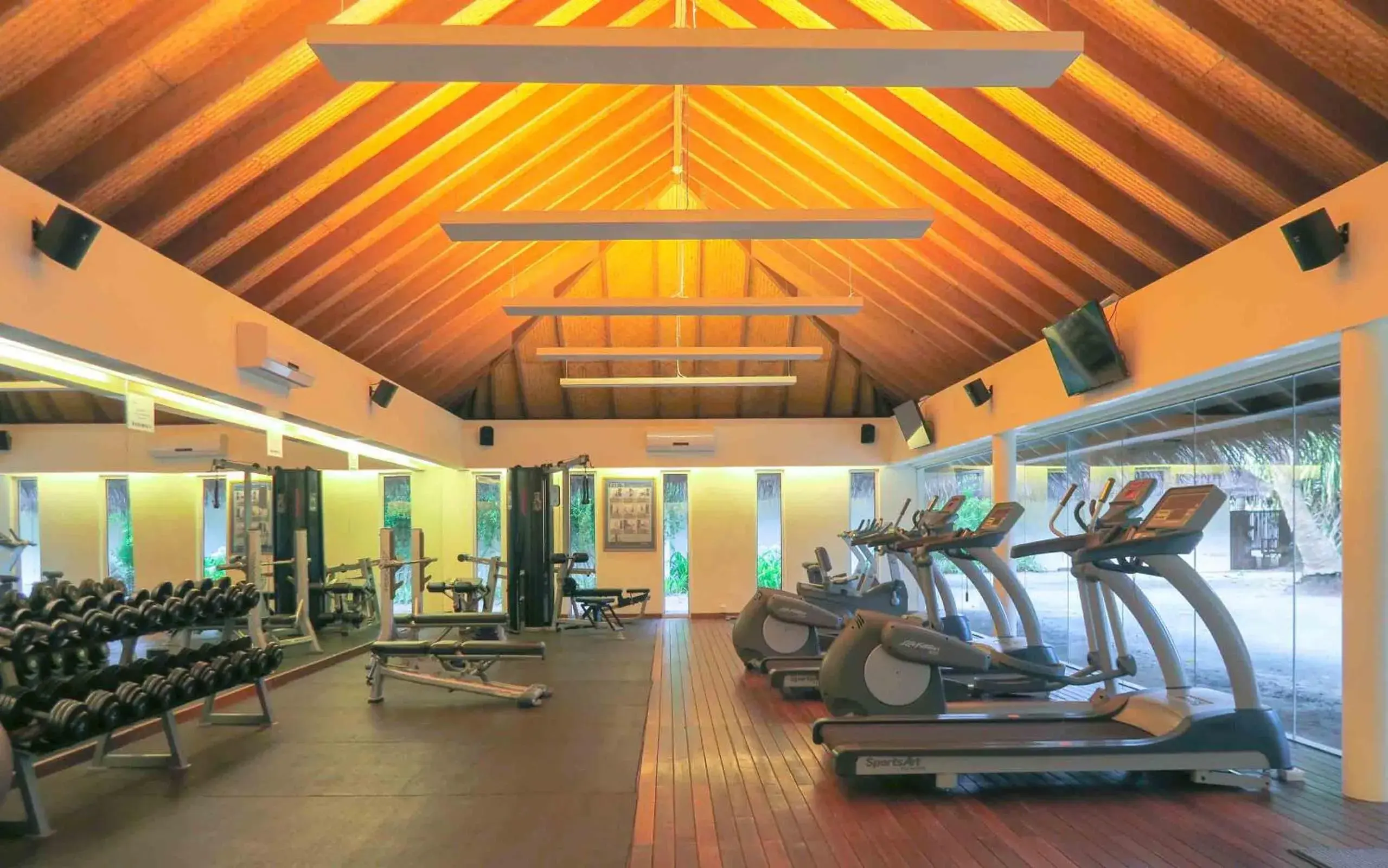Fitness centre/facilities in Holiday Inn Resort Kandooma Maldives - Kids Stay & Eat Free and Free Roundtrip Speed Boat for a minimum 4 nights stay Fitness centre/facilities in Holiday Inn Resort Kandooma Maldives - Kids Stay & Eat Free and Free Roundtrip Speed Boat for a minimum 4 nights stay