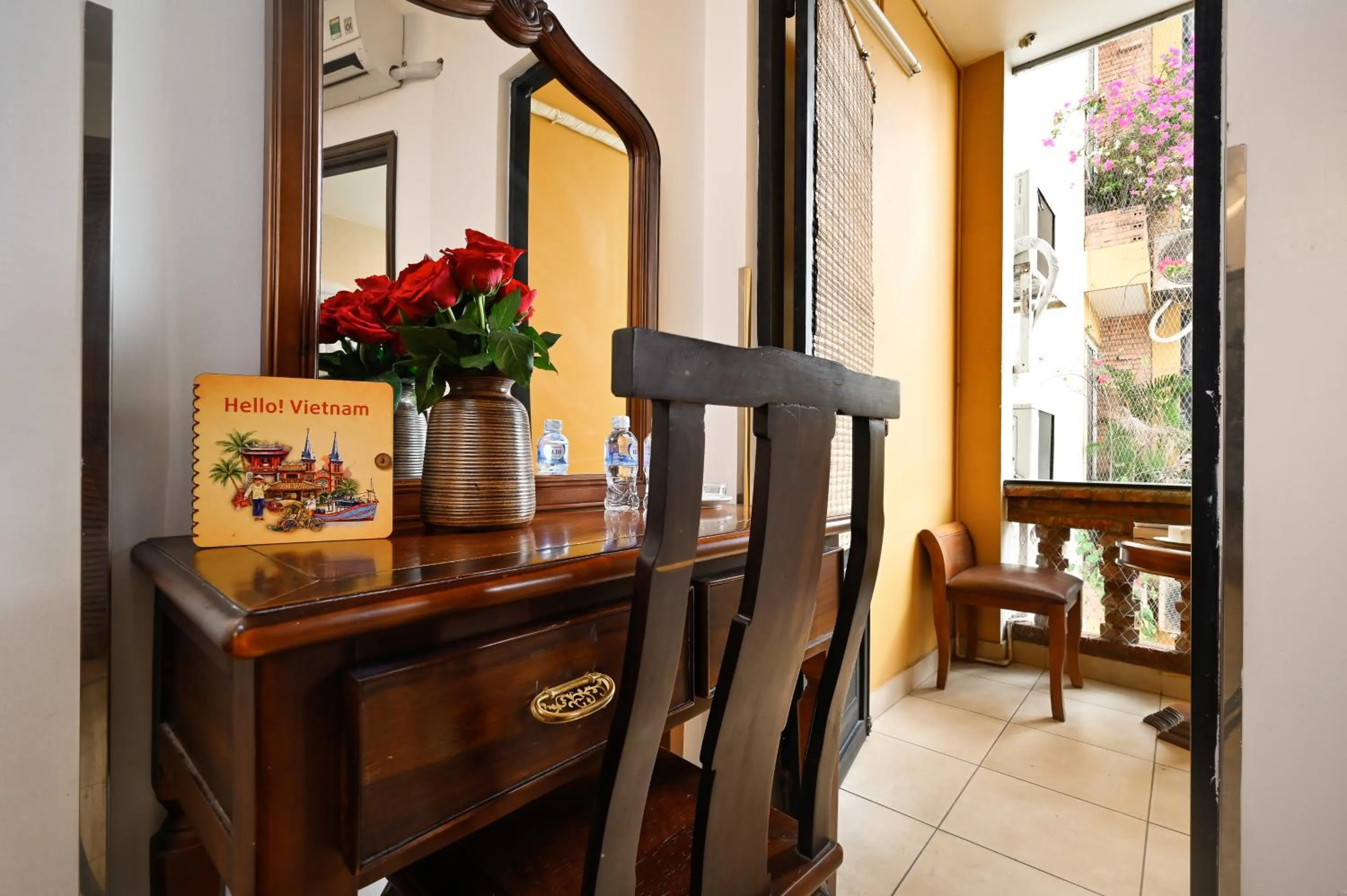 Balcony/Terrace in Halo Boutique Ben Thanh Hotel