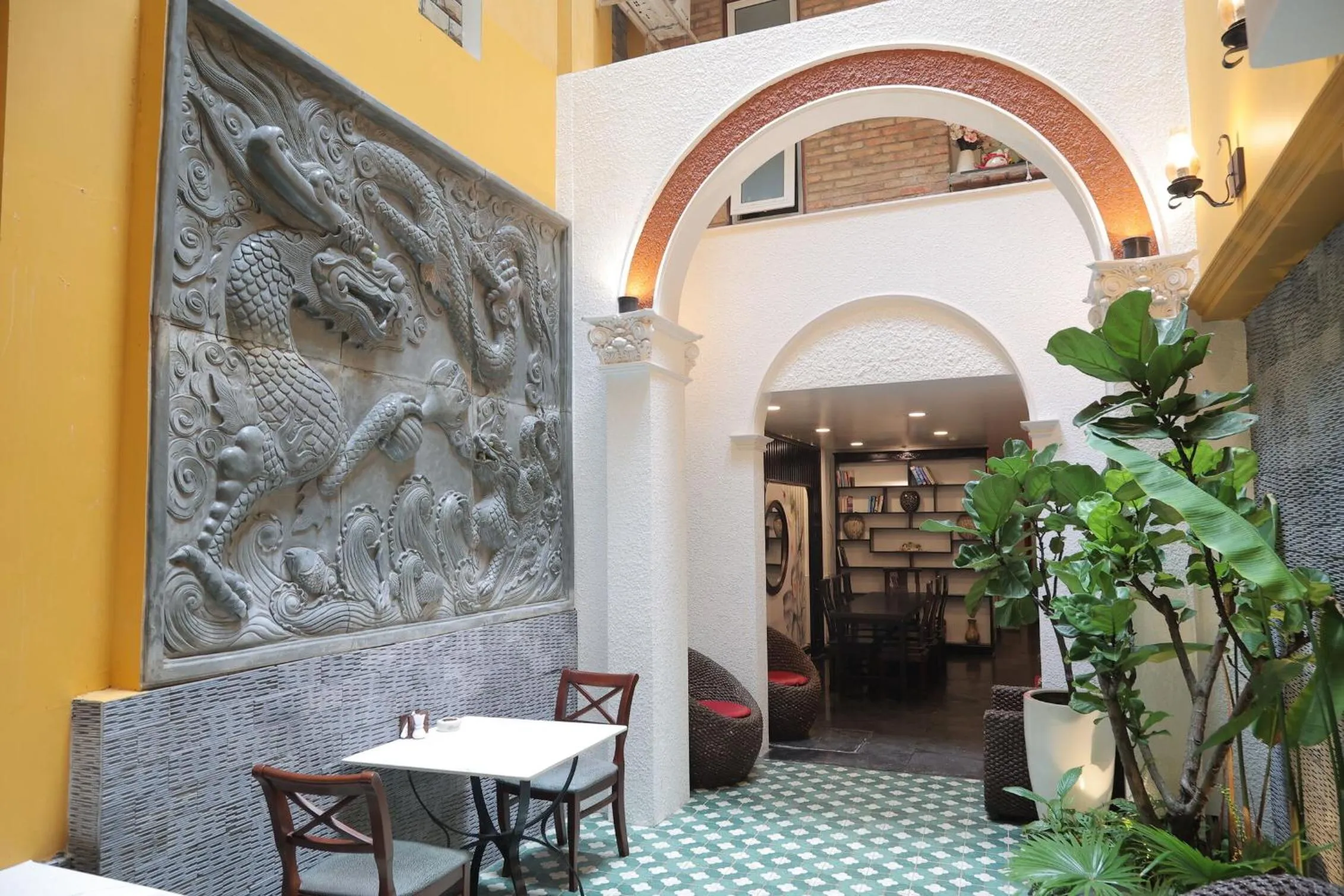 Garden in Halo Boutique Ben Thanh Hotel