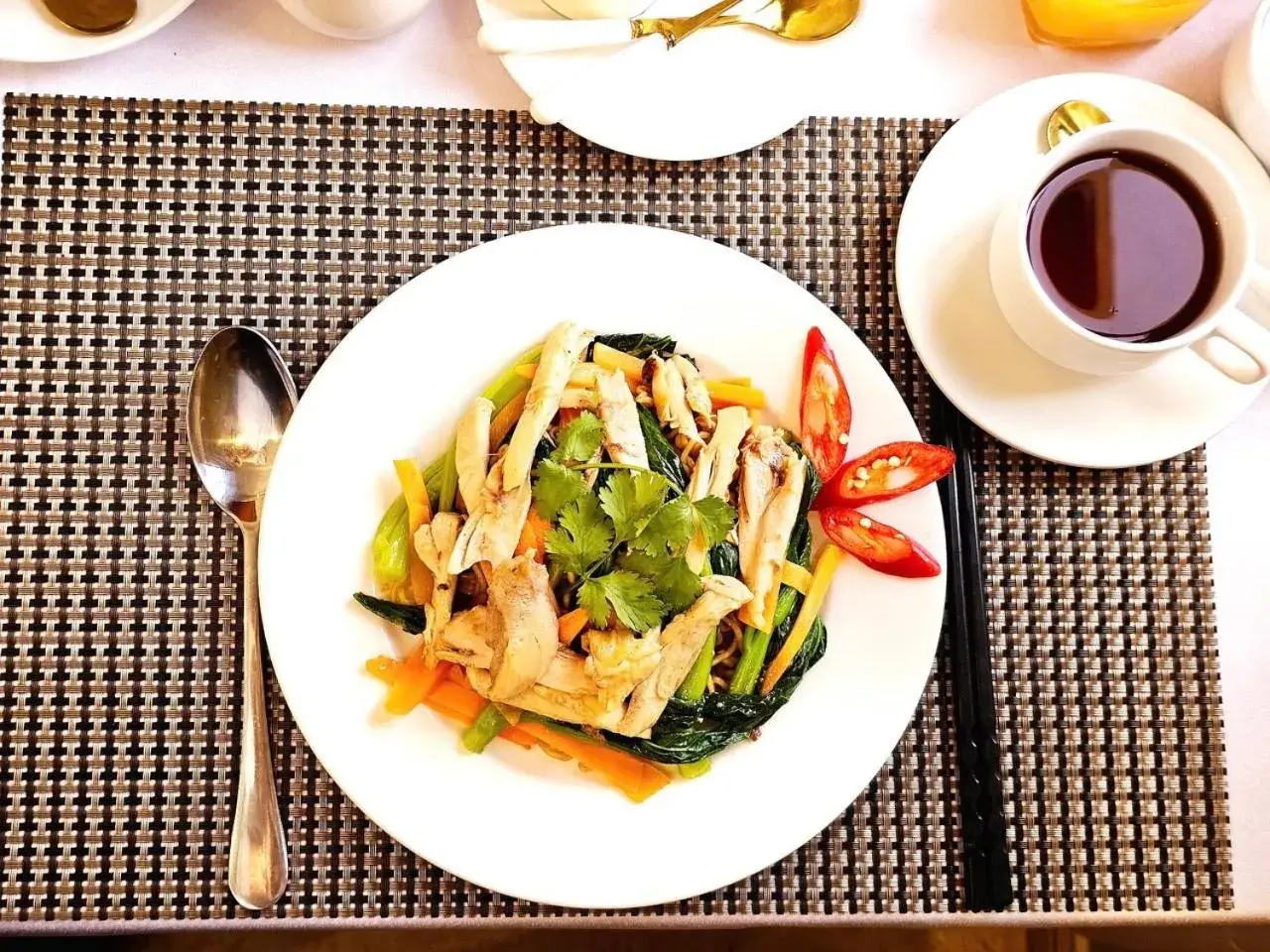 Breakfast in Halo Boutique Ben Thanh Hotel Breakfast in Halo Boutique Ben Thanh Hotel