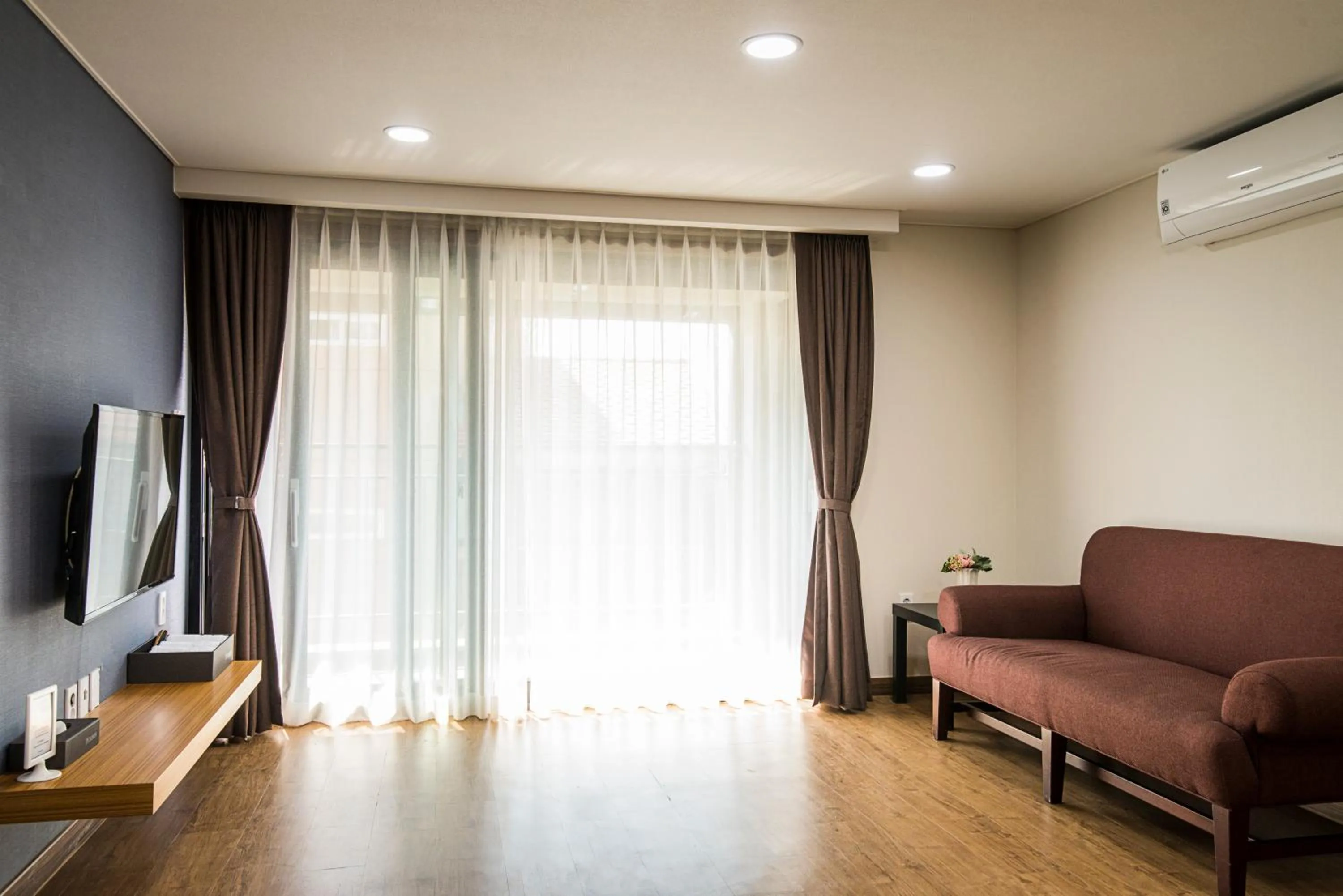 Living room in W Ocean Pension