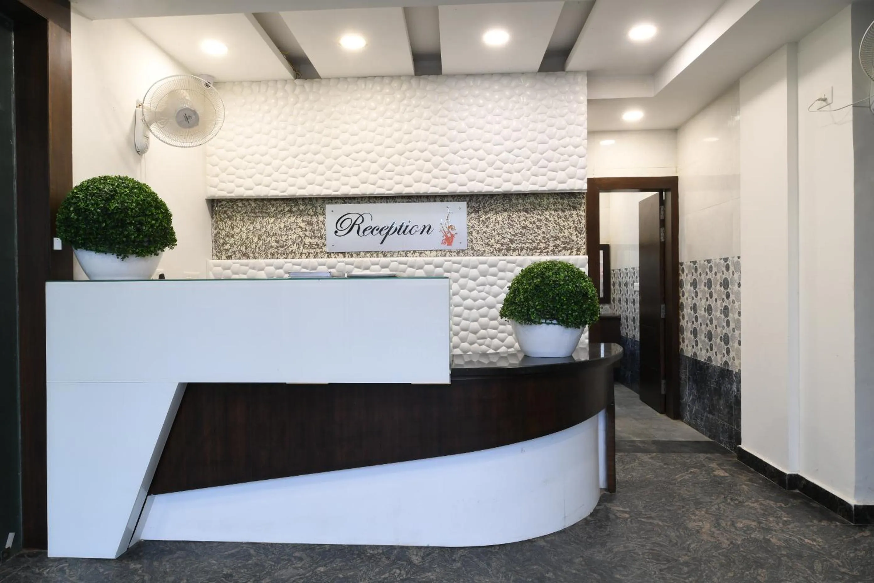 Lobby or reception in Madhav Muskan Residency