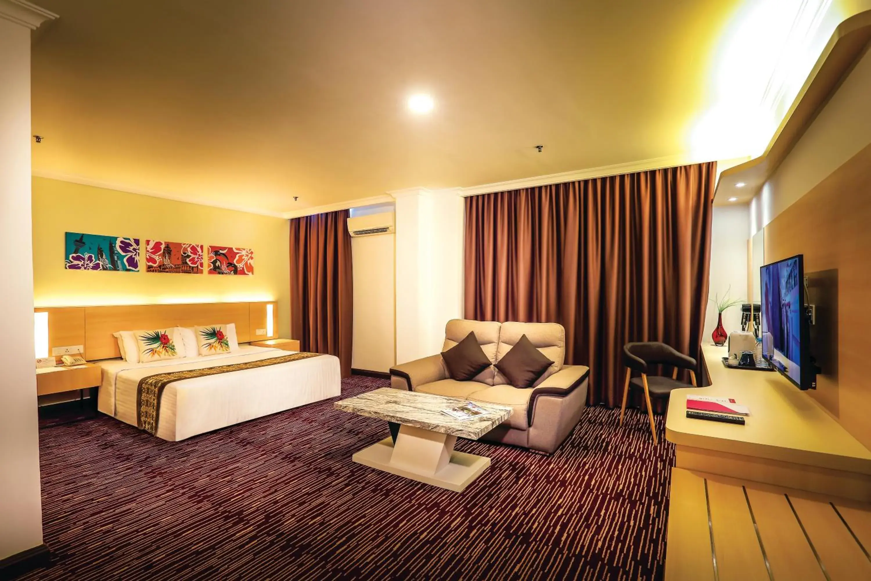 Bed in RHR Hotel Kajang Bed in RHR Hotel Kajang