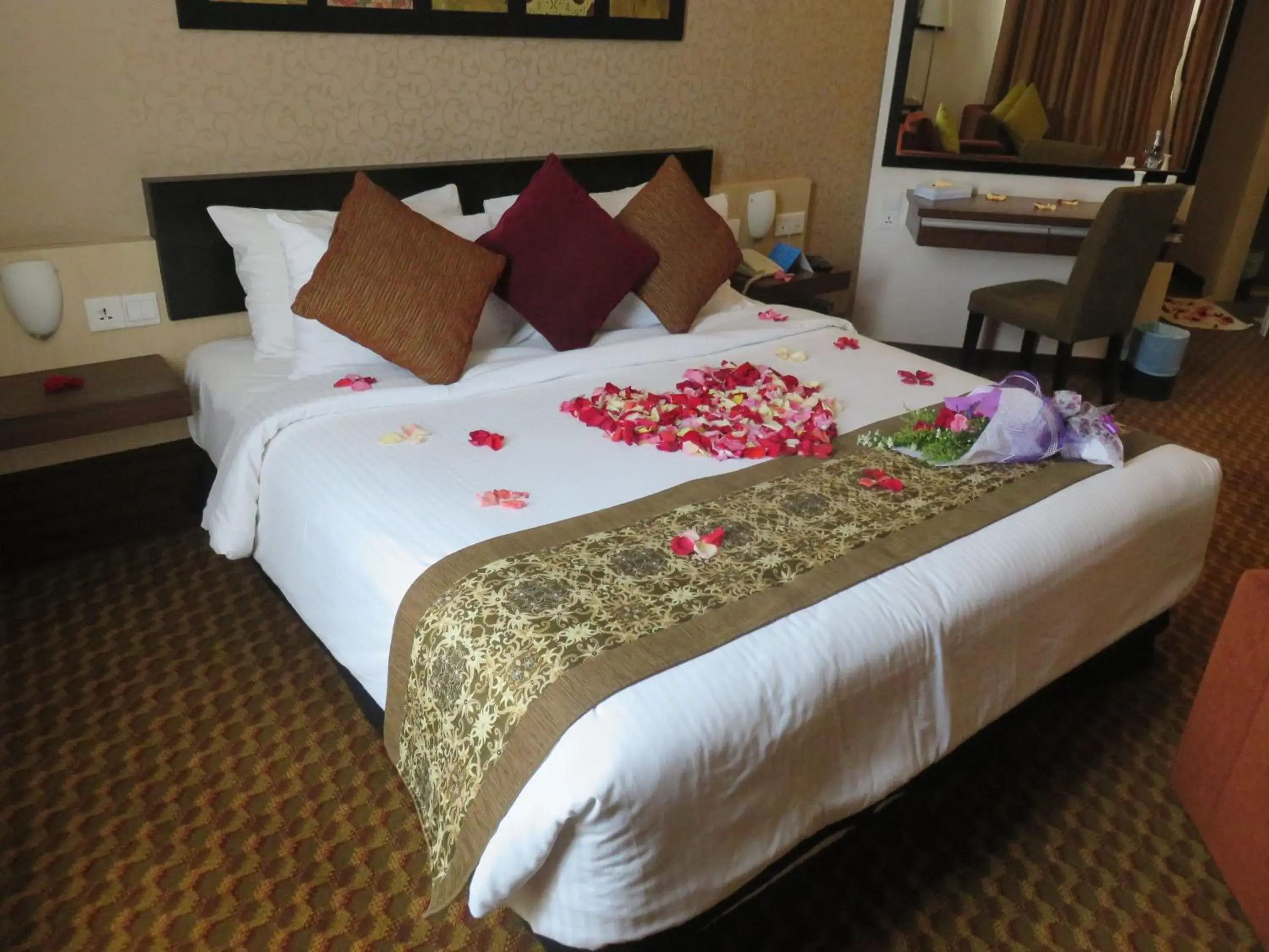 Bed in RHR Hotel Kajang Bed in RHR Hotel Kajang