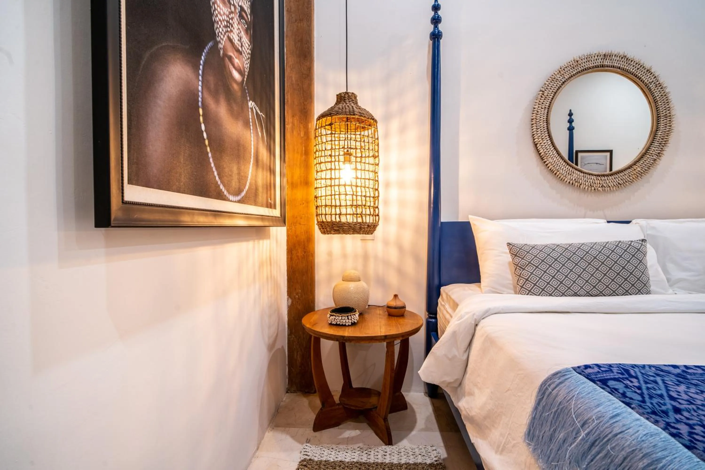 Decorative detail in Villa Pulau Cinta Boutique Suites